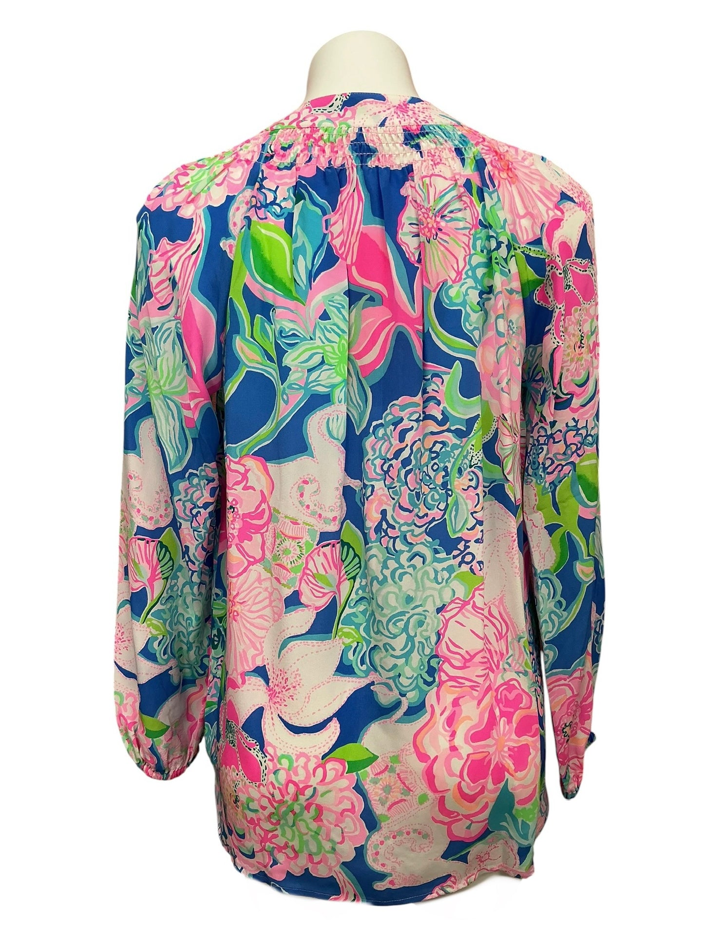 Lilly Pulitzer NWT Elsa Top Multi Peony For Your Thoughts - Size S