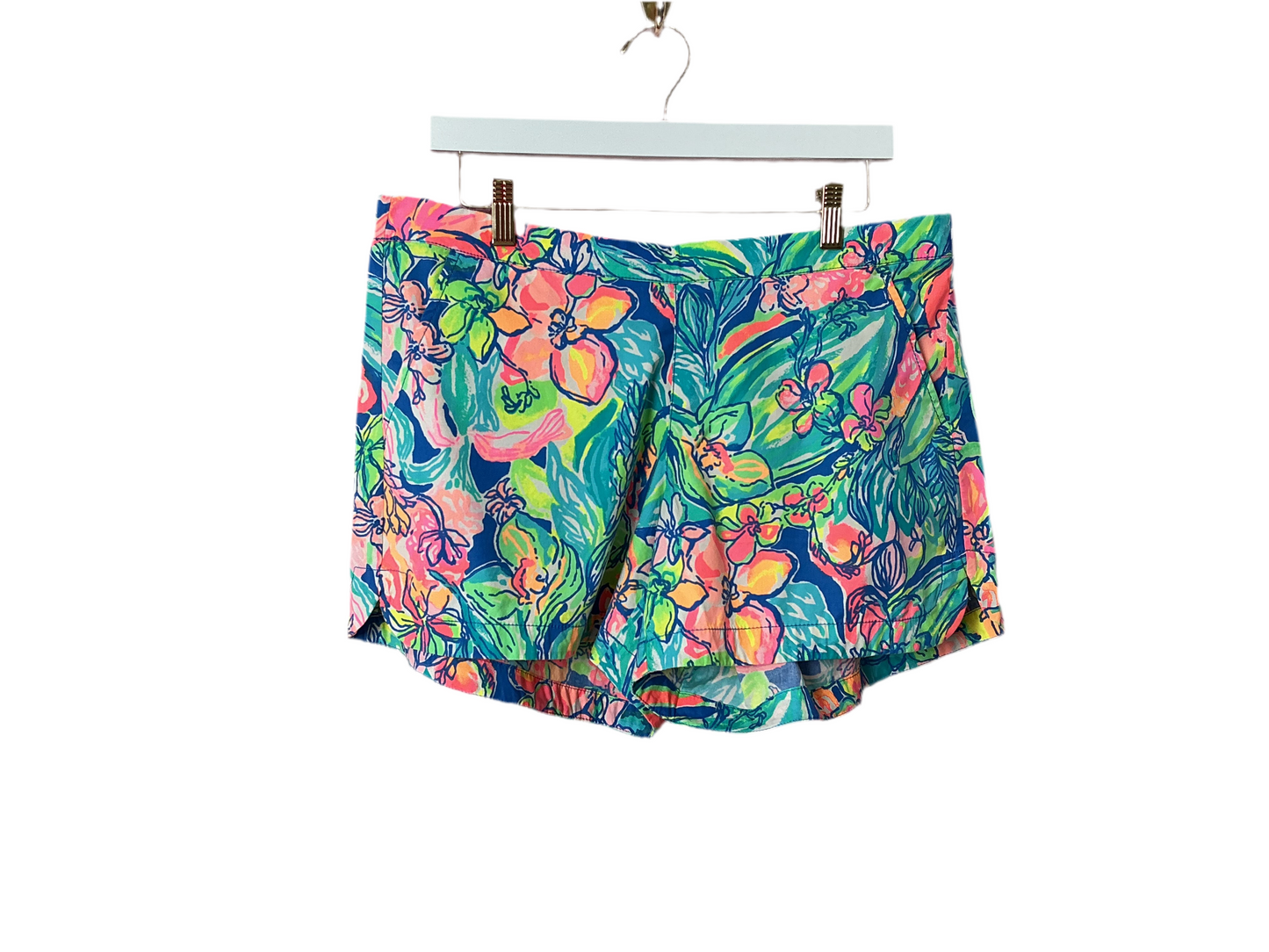 Lilly Pulitzer NWT - Ocean View Short - Bennet Blue Surf Gypsea Swim - Size L