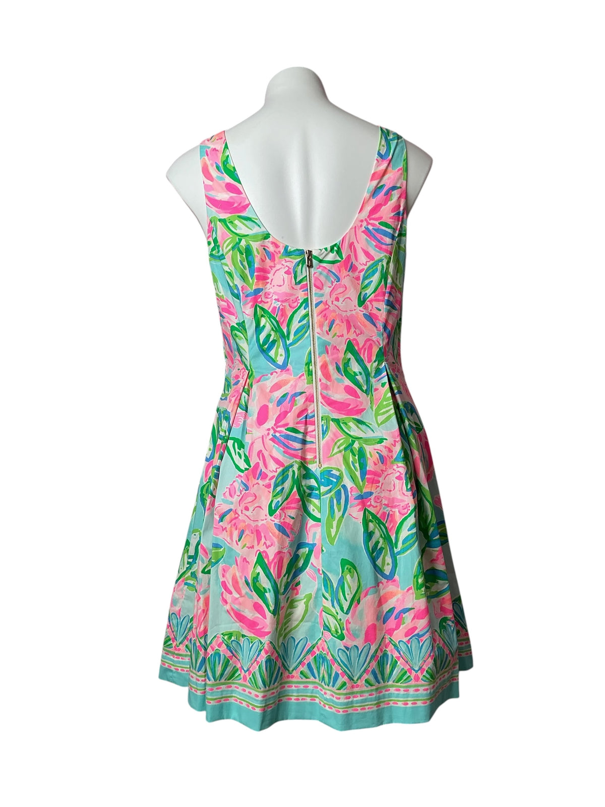 Lilly Pulitzer Linnet Stretch Dress Totally Blossom - Size 8