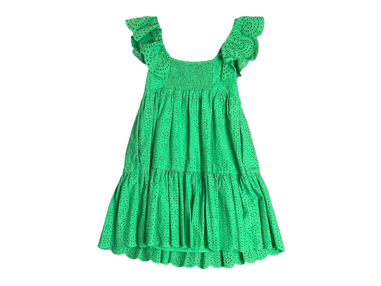Lily Pulitzer Asteria Babygirl Dress - Cabana Green Daisy Dreams Eyelet - Size 2