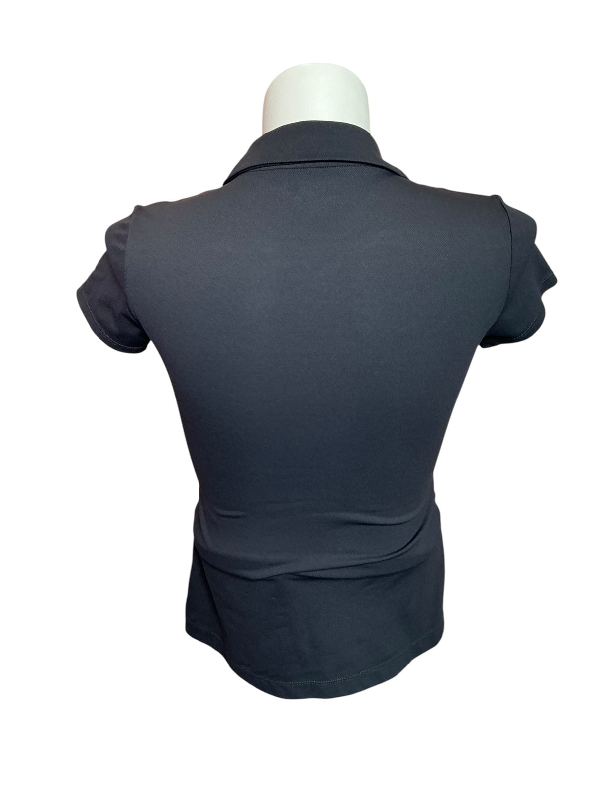 Lilly Pulitzer UPF 50+ Luxletic Frida Scallop Polo Top True Navy - Size S