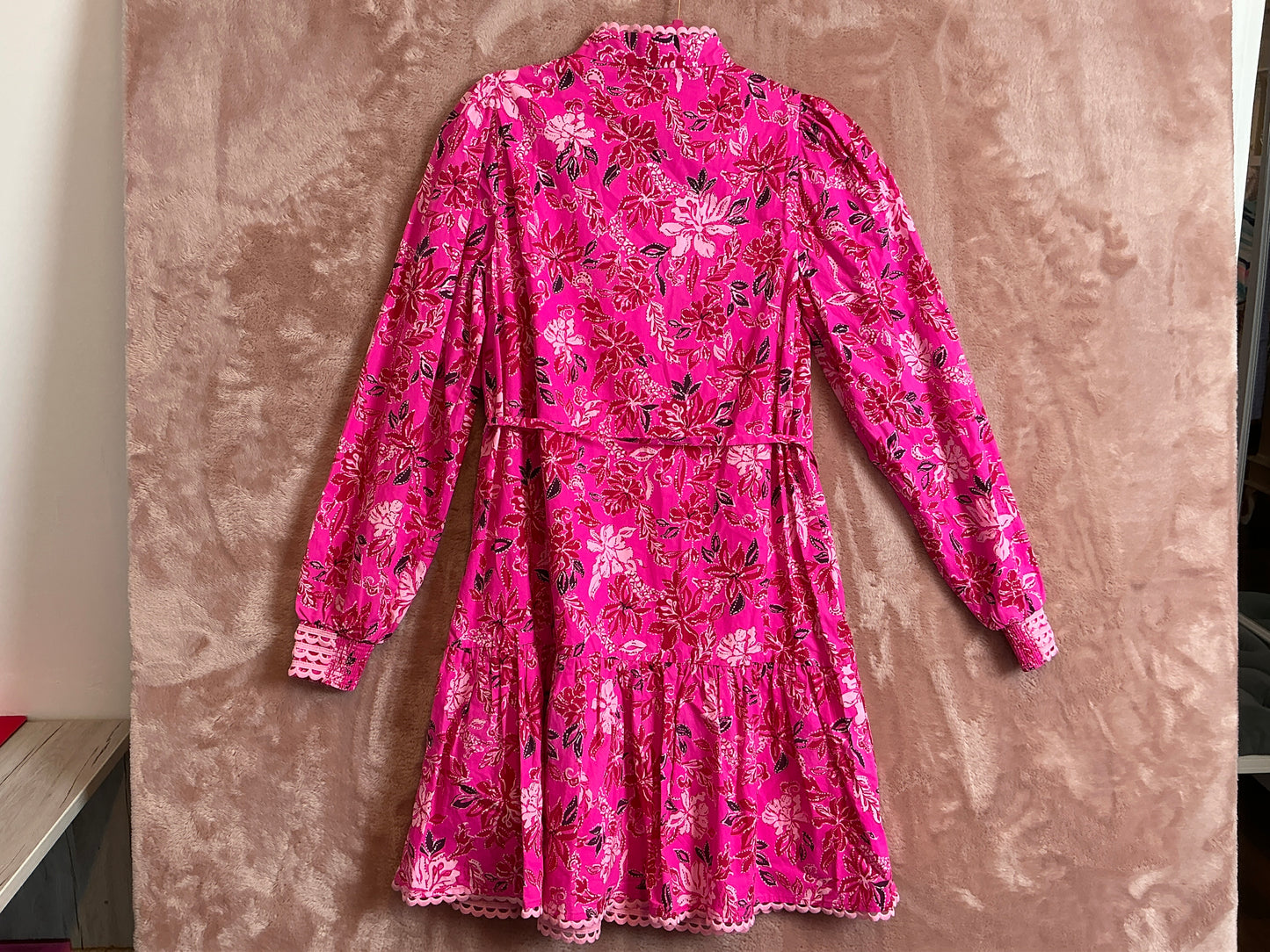 Lilly Pulitzer NWT - Arletta Dress - Passion Fruit Pink Giraffic Park - Size 00