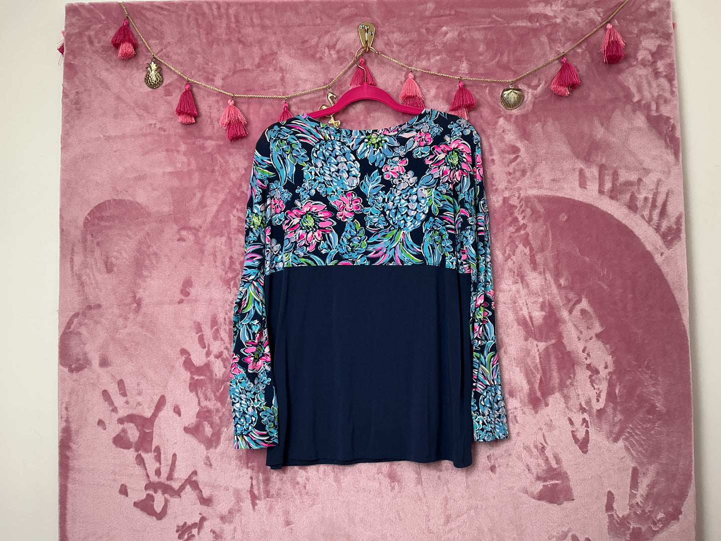 Lilly Pulitzer Long Sleeve Top - Size S