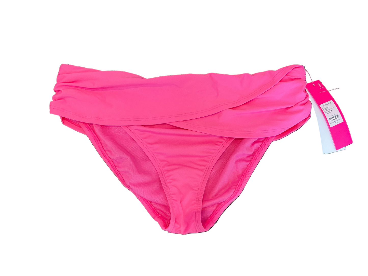 Lilly Pulitzer NWT - Lagoon Sarong Hipster Bottom - Prosecco Pink - Size 10