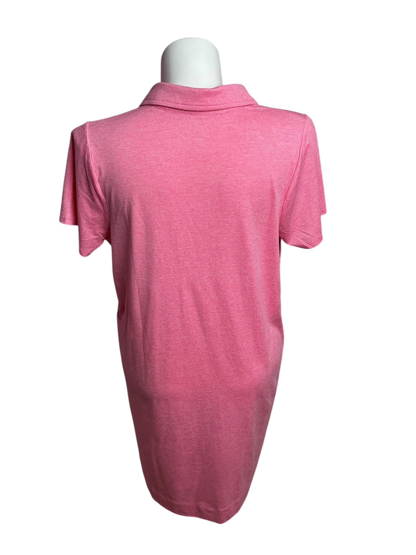 Lilly Pulitzer- Dune UPF 50+ Short Sleeve Dress Heathered Confetti Pink Size XXL