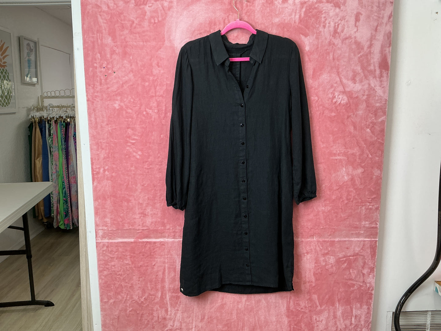 Lilly Pulitzer NWT Bethanne Knee Length Dress Onyx Onyx - Size 8