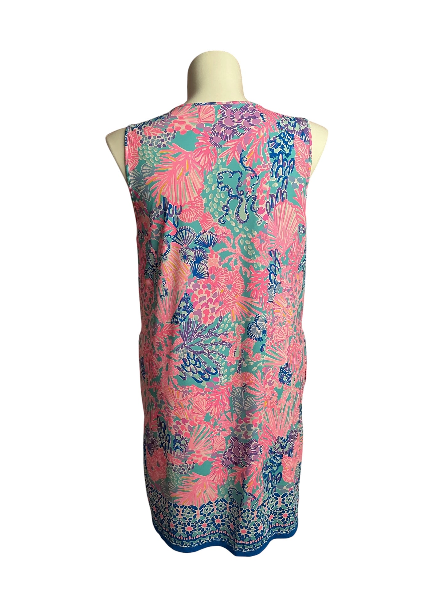 Lilly Pulitzer- Johana Swim Cover-Up Multi Splendor In The Sand Size XL