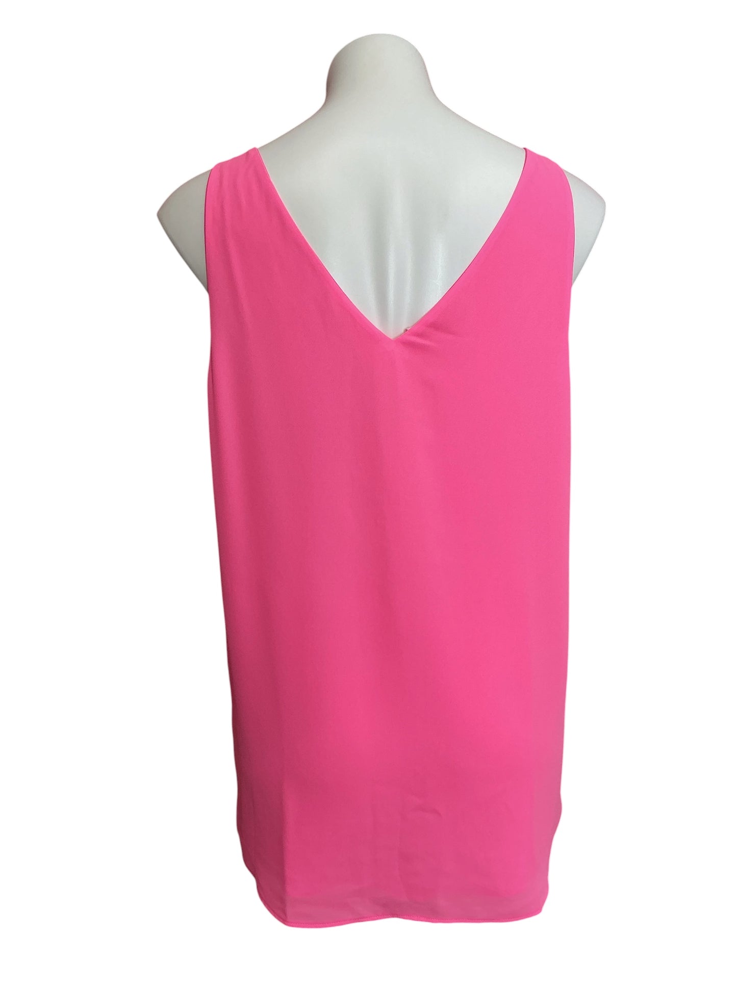 Lilly Pulitzer Florin Reversible Tank Top Prosecco Pink - Size L