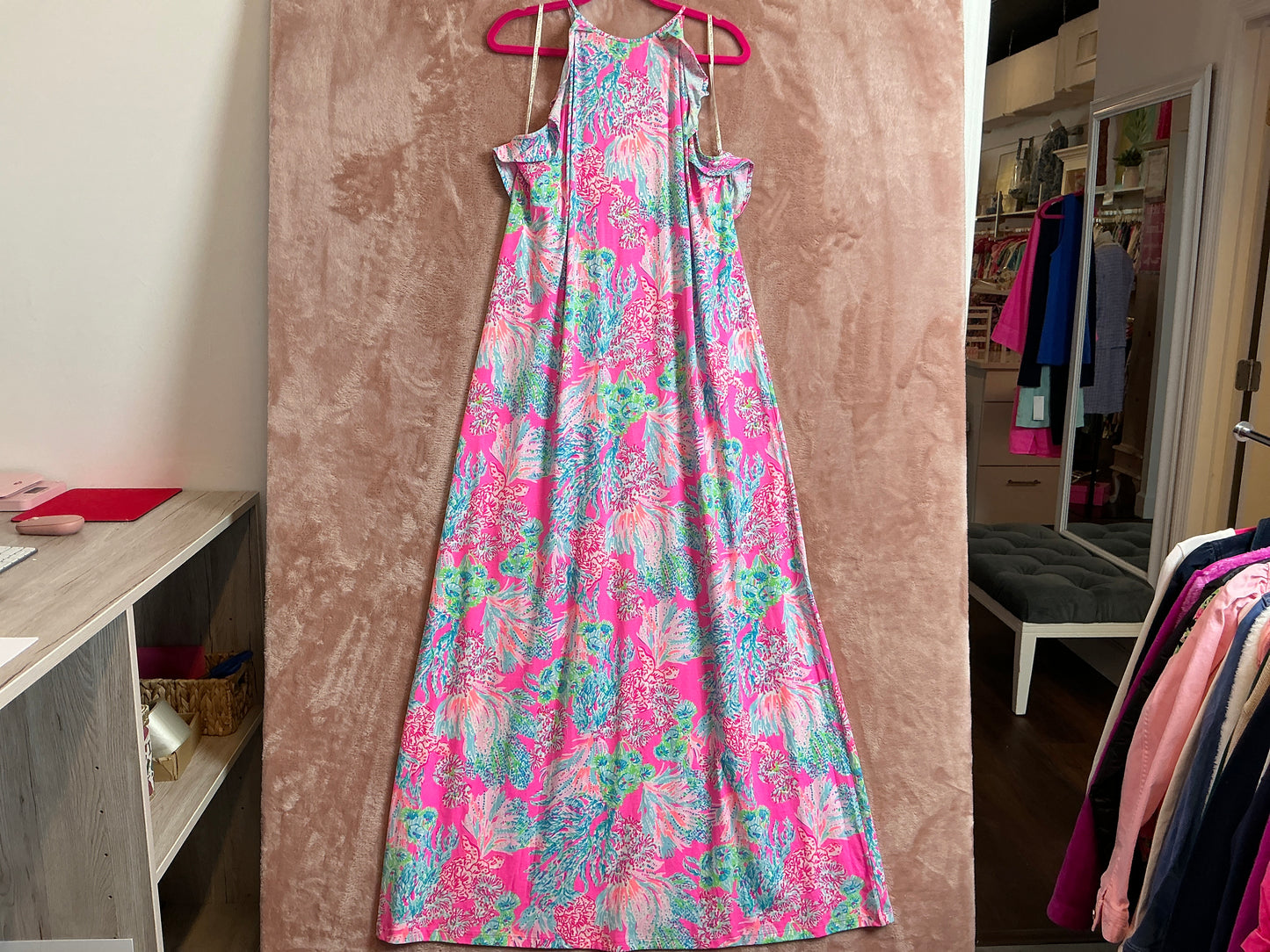 Lilly Pulitzer NWT - Billie Maxi Dress - Seaing Things - Size XL