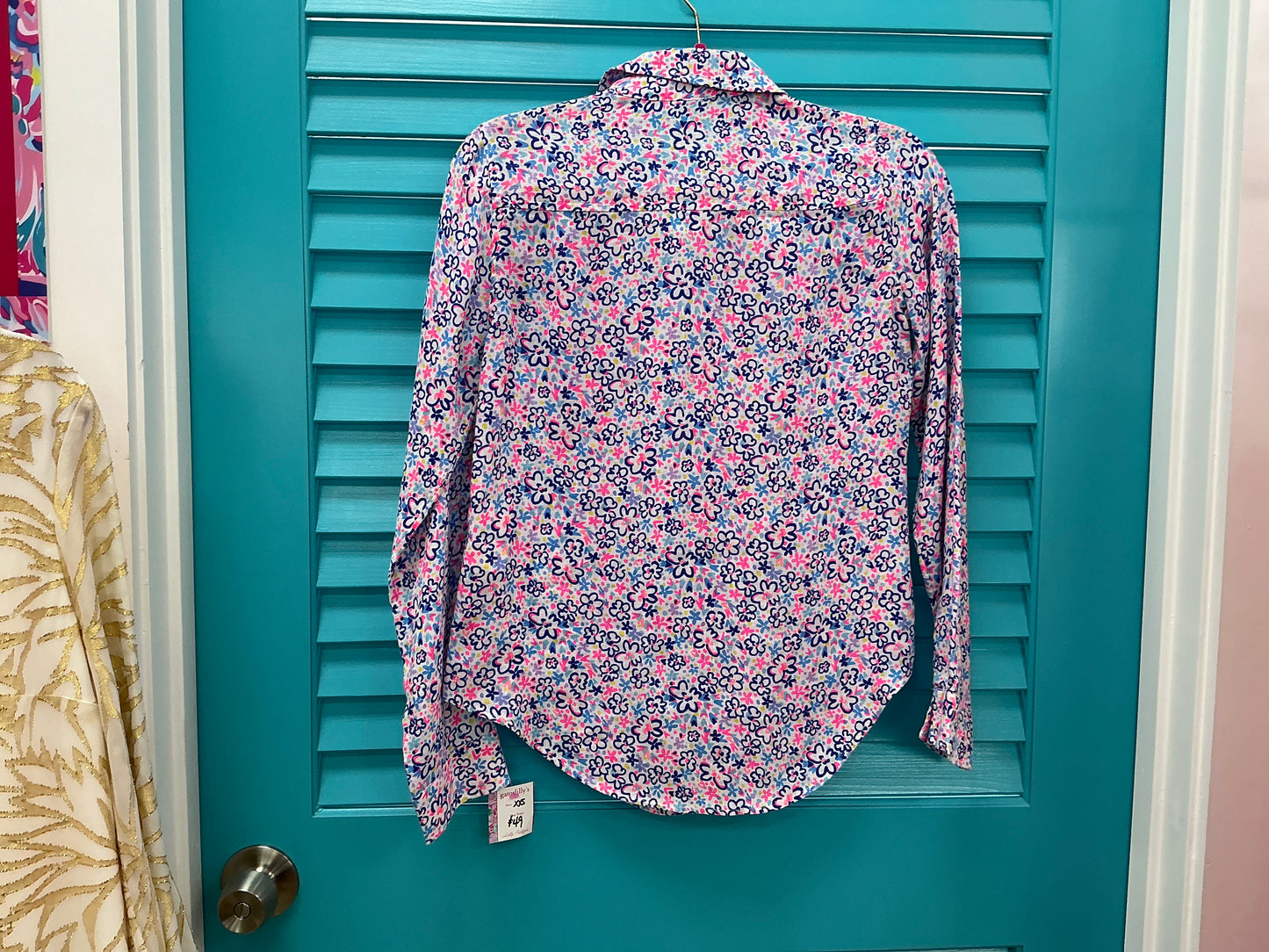 Lilly Pulitzer Long Sleeve Top - Size XXS