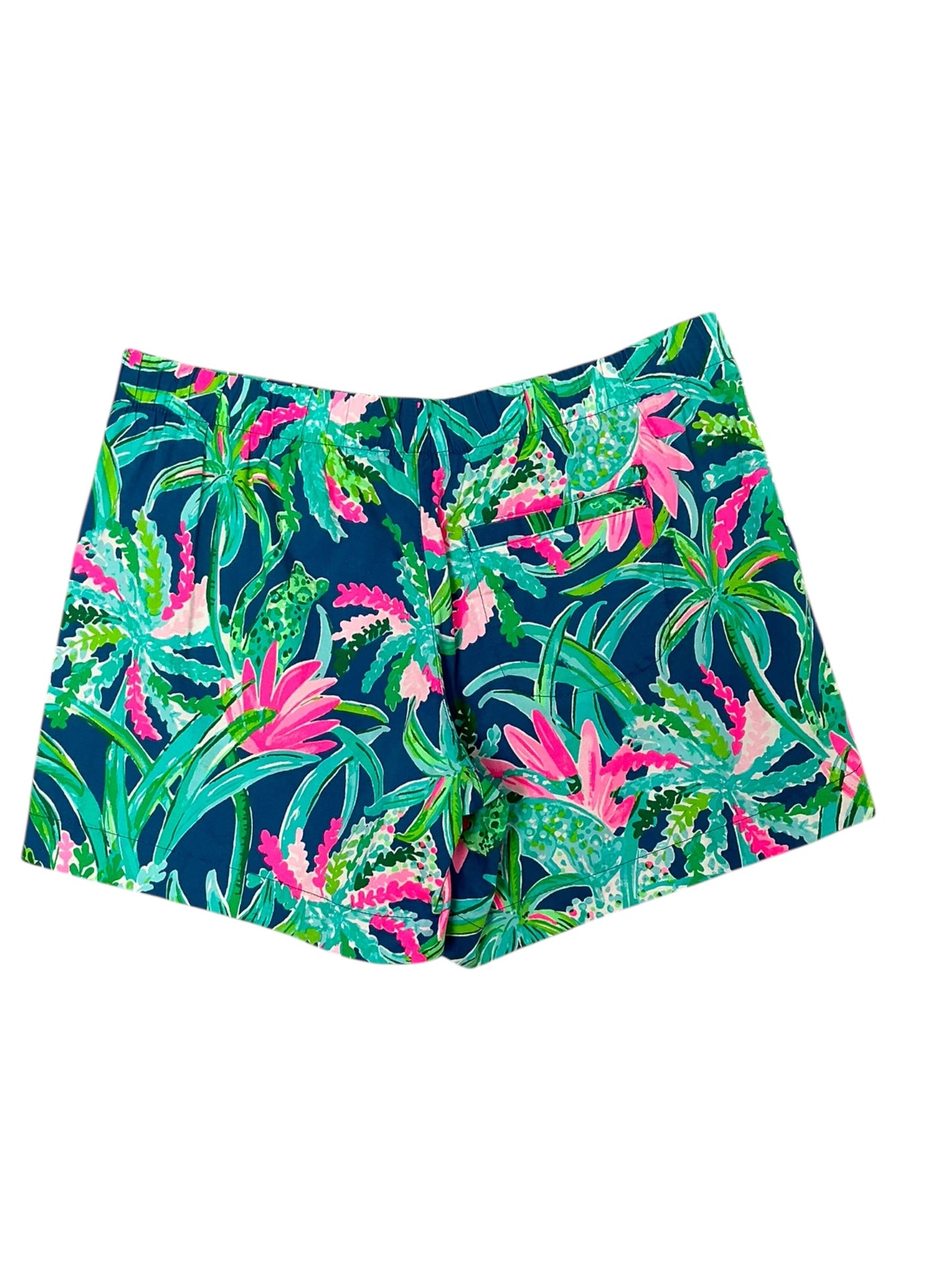 Lilly Pulitzer NWT Ocean View Shorts - Macaw Blues Sweet Escape - Size XS