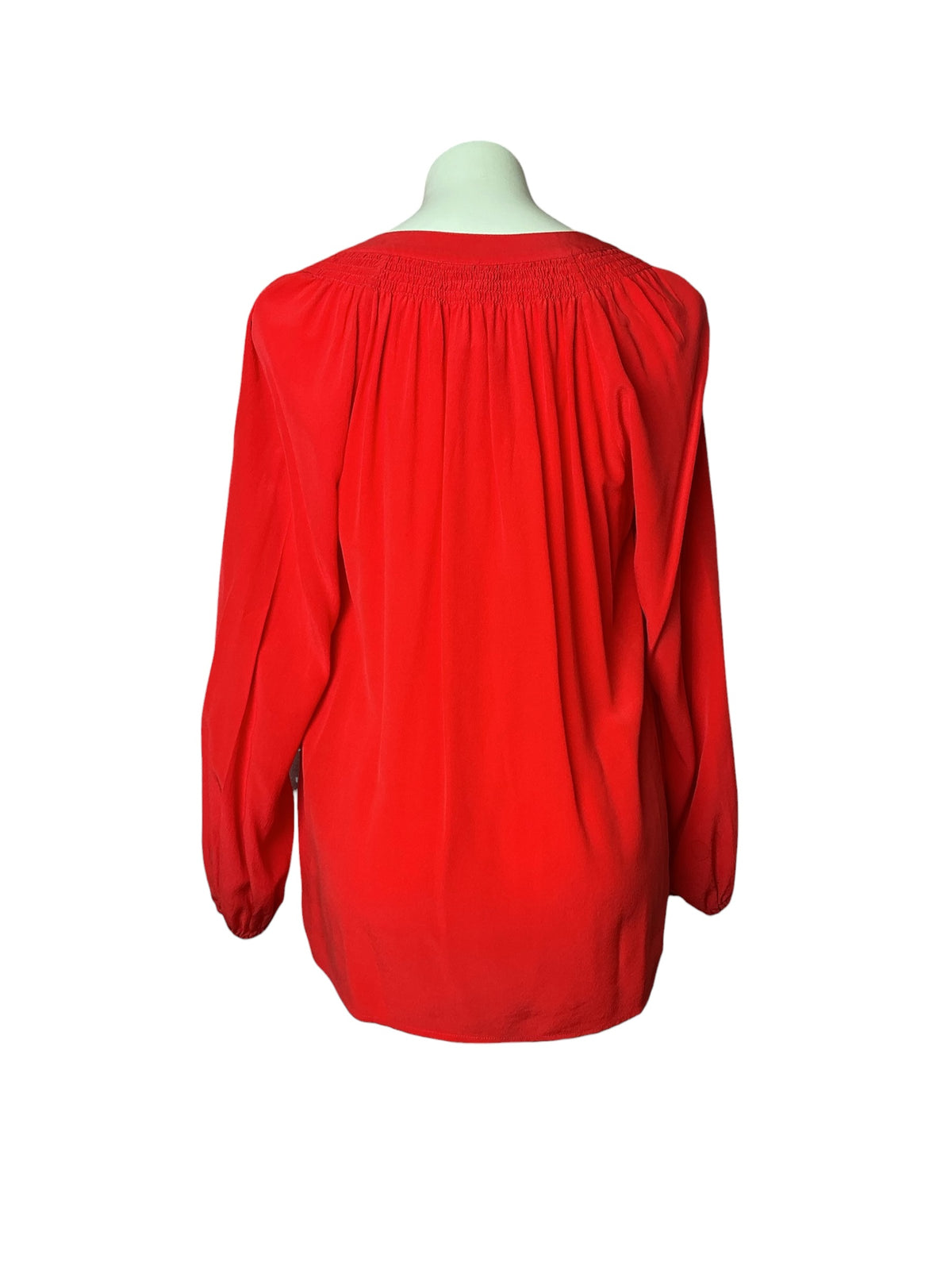 Lilly Pulitzer Elsa Silk Top Ruby Red - Size L