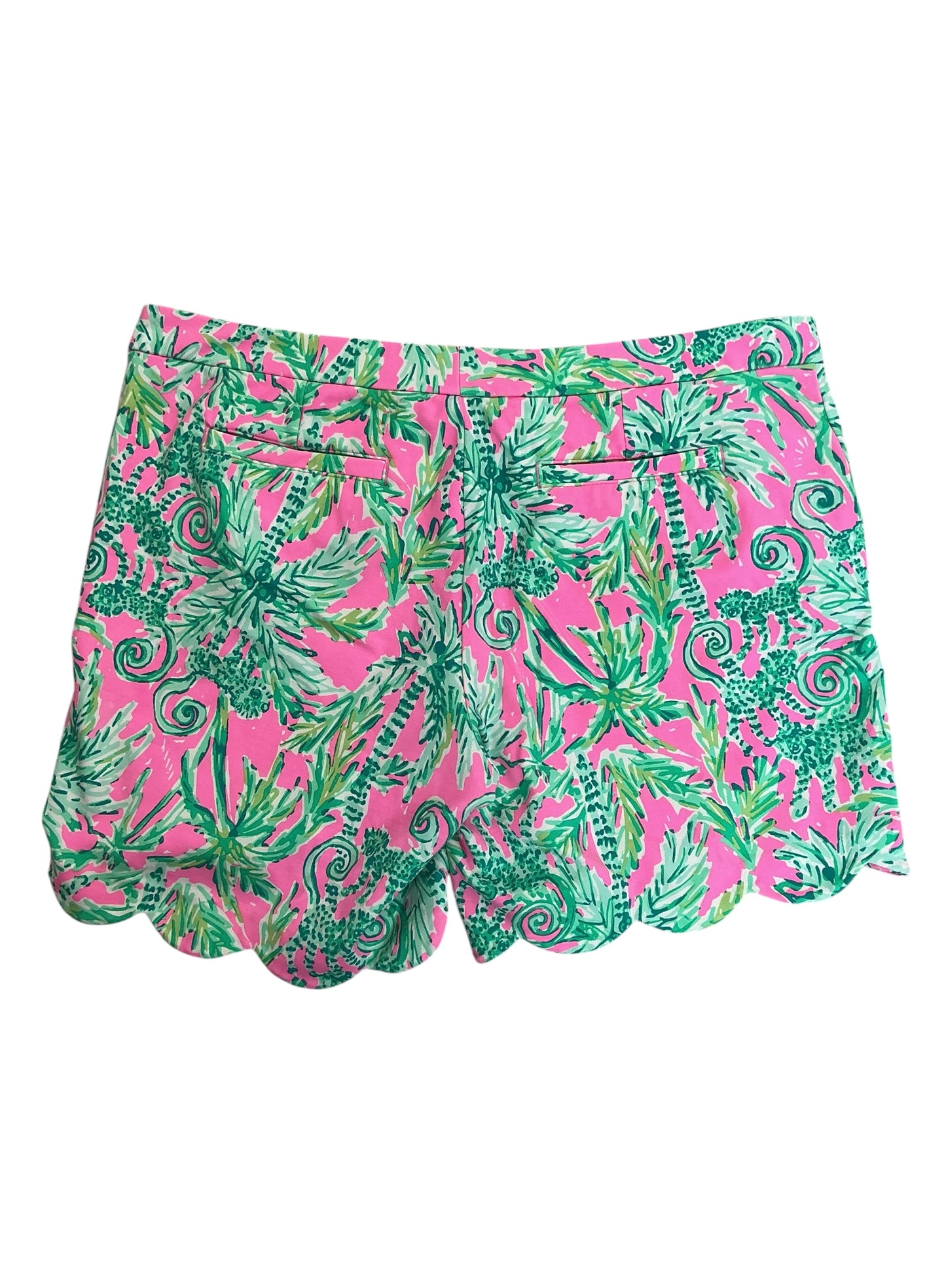 Lilly Pulitzer Buttercup Shorts Raz Berry Catty Shack - Size 14