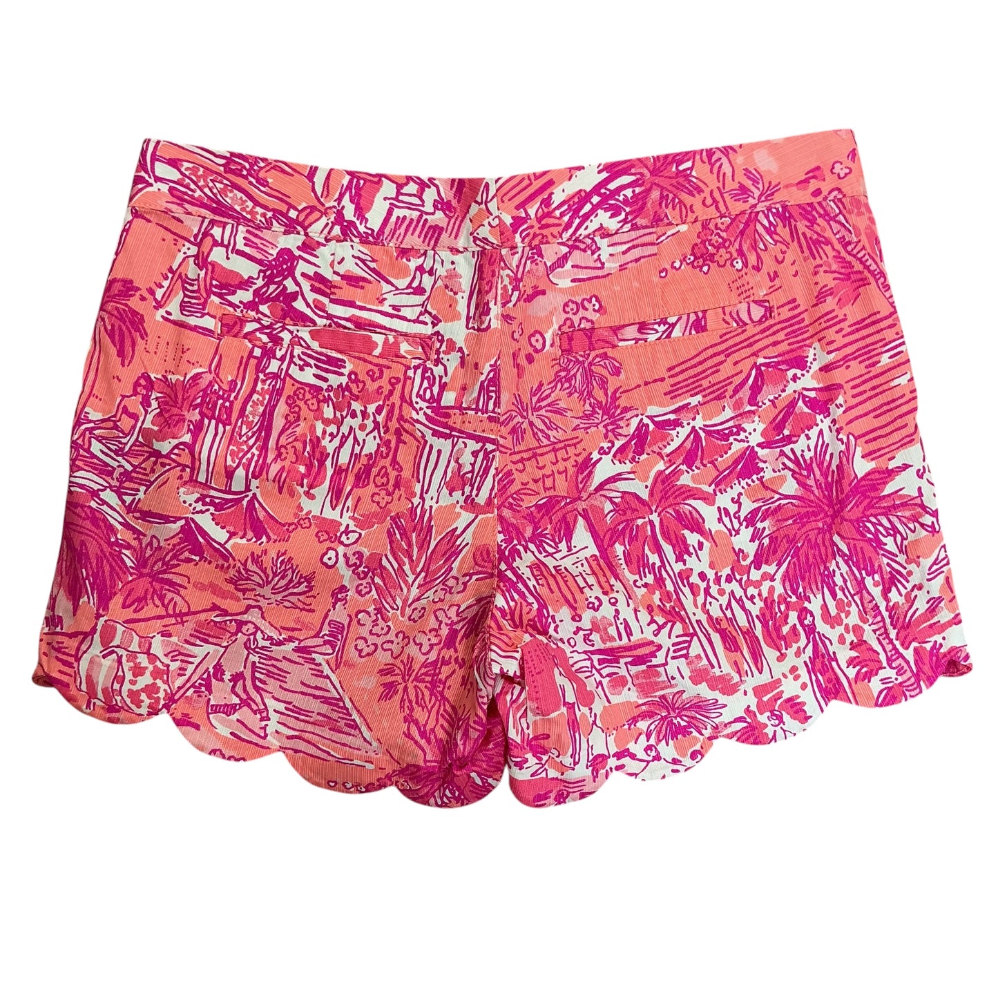 Lilly Pulitzer Buttercup Shorts Cheeky Melon Rule Breakers - Size 6