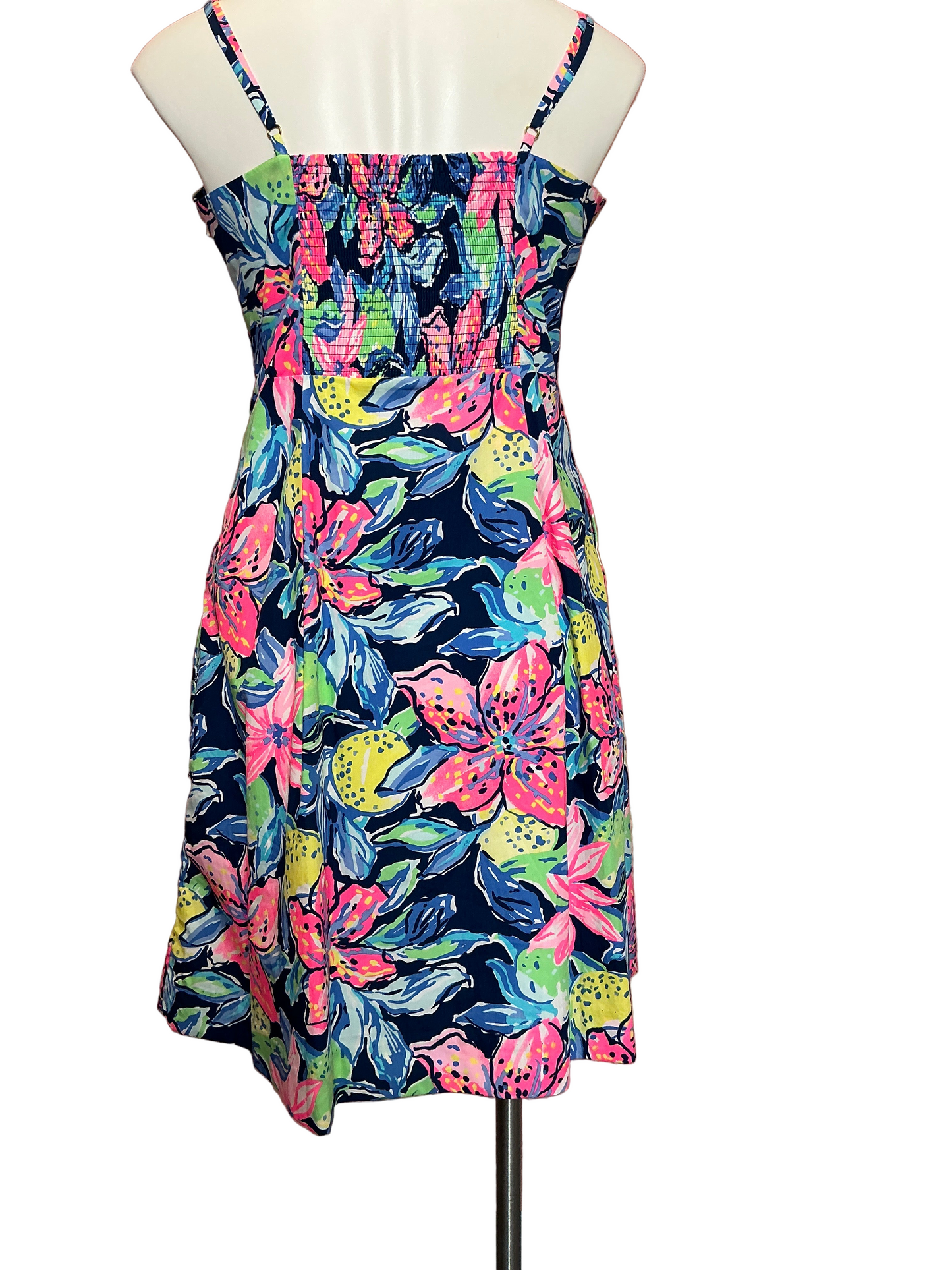 Lilly Pulitzer Easton Dress NWT - Nauti Navy - Capri Soliel - Size13