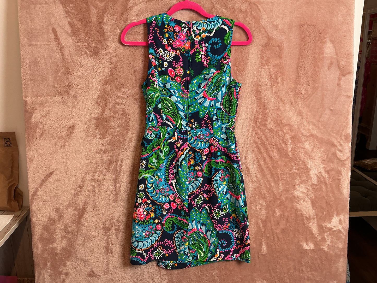 Lilly Pulitzer Donatella Shift Dress - Multi Take Me To The Sea - Size 0