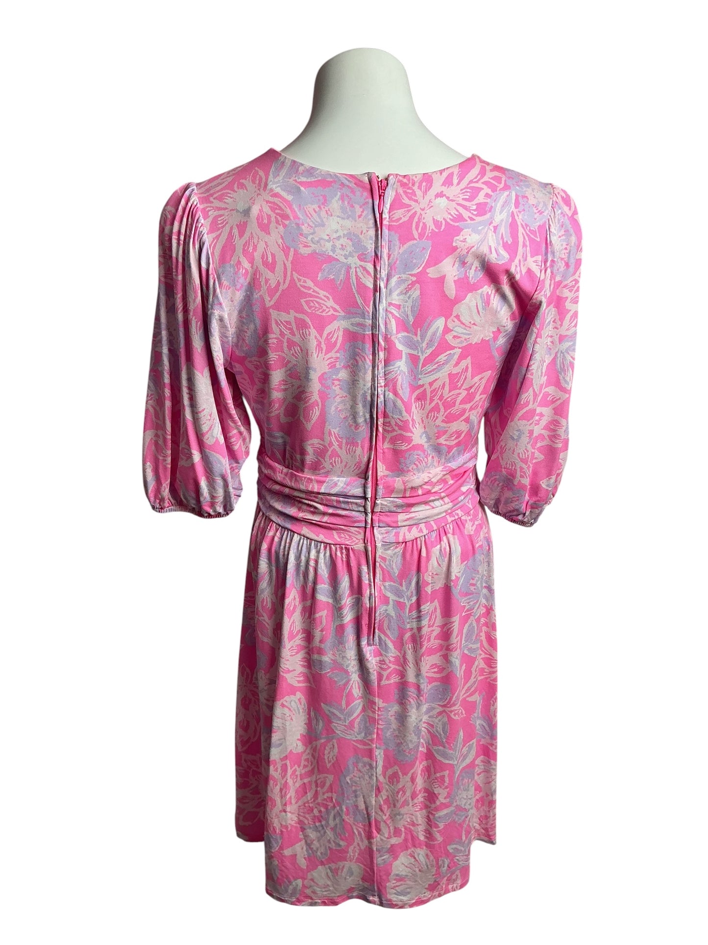 Lilly Pulitzer- Brightan Dress Rousseau Pink Zen Garden Size 6