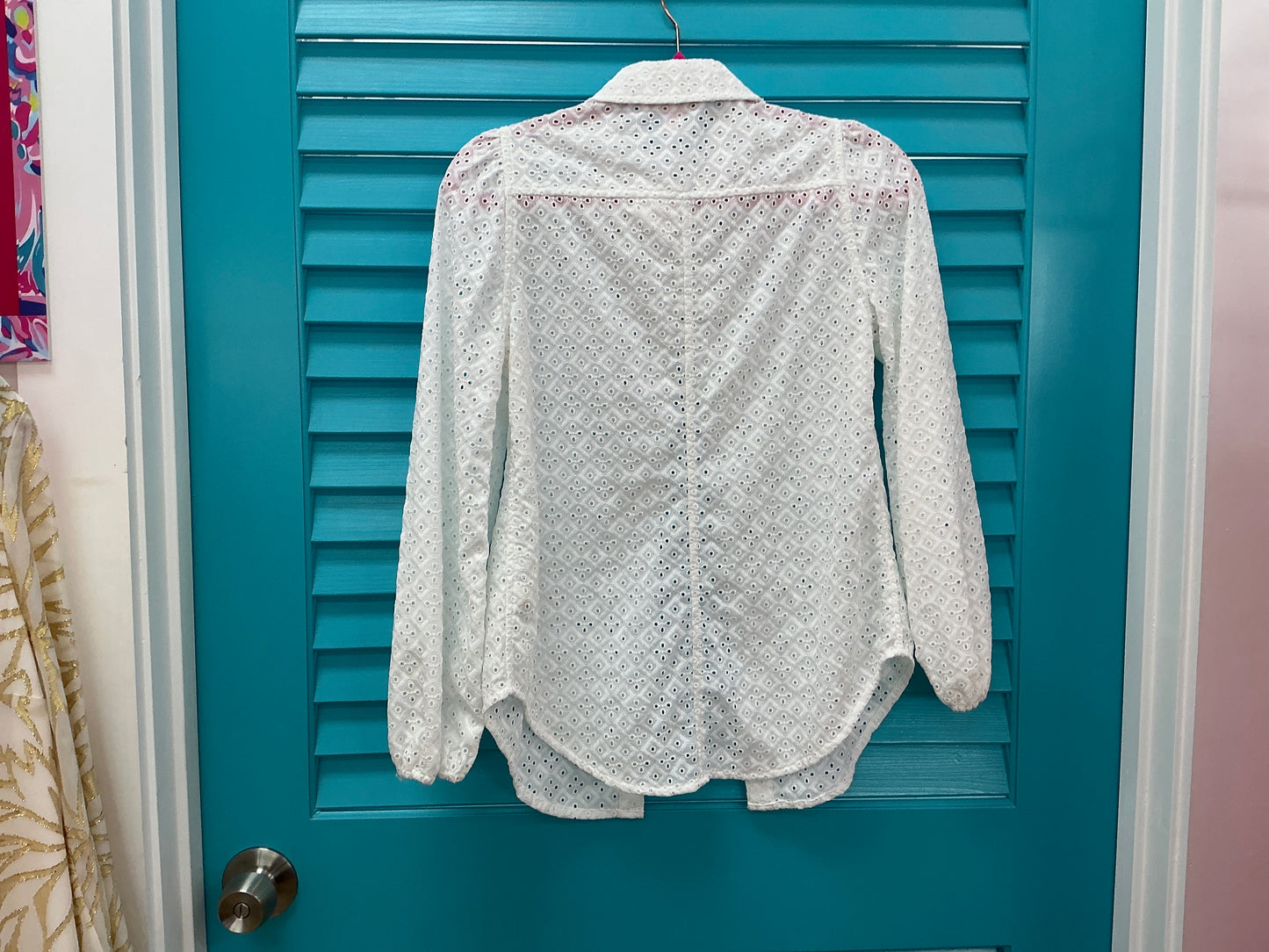 Lilly Pulitzer Long Sleeve Top - Size XXS