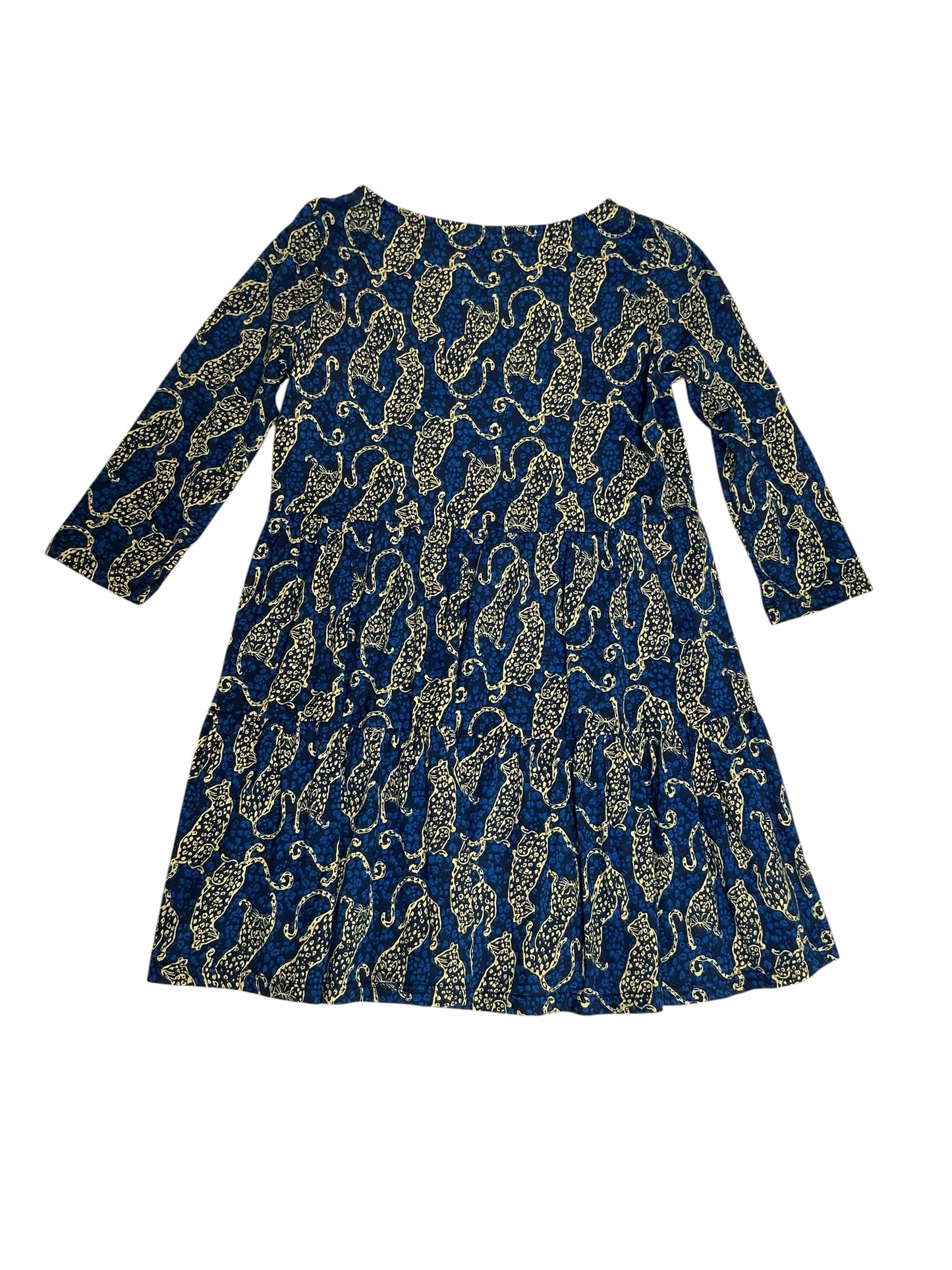 Lilly Pulitzer NWT Girls Mini Geanna Dress Low Tide Navy Easy To Spot - Size M