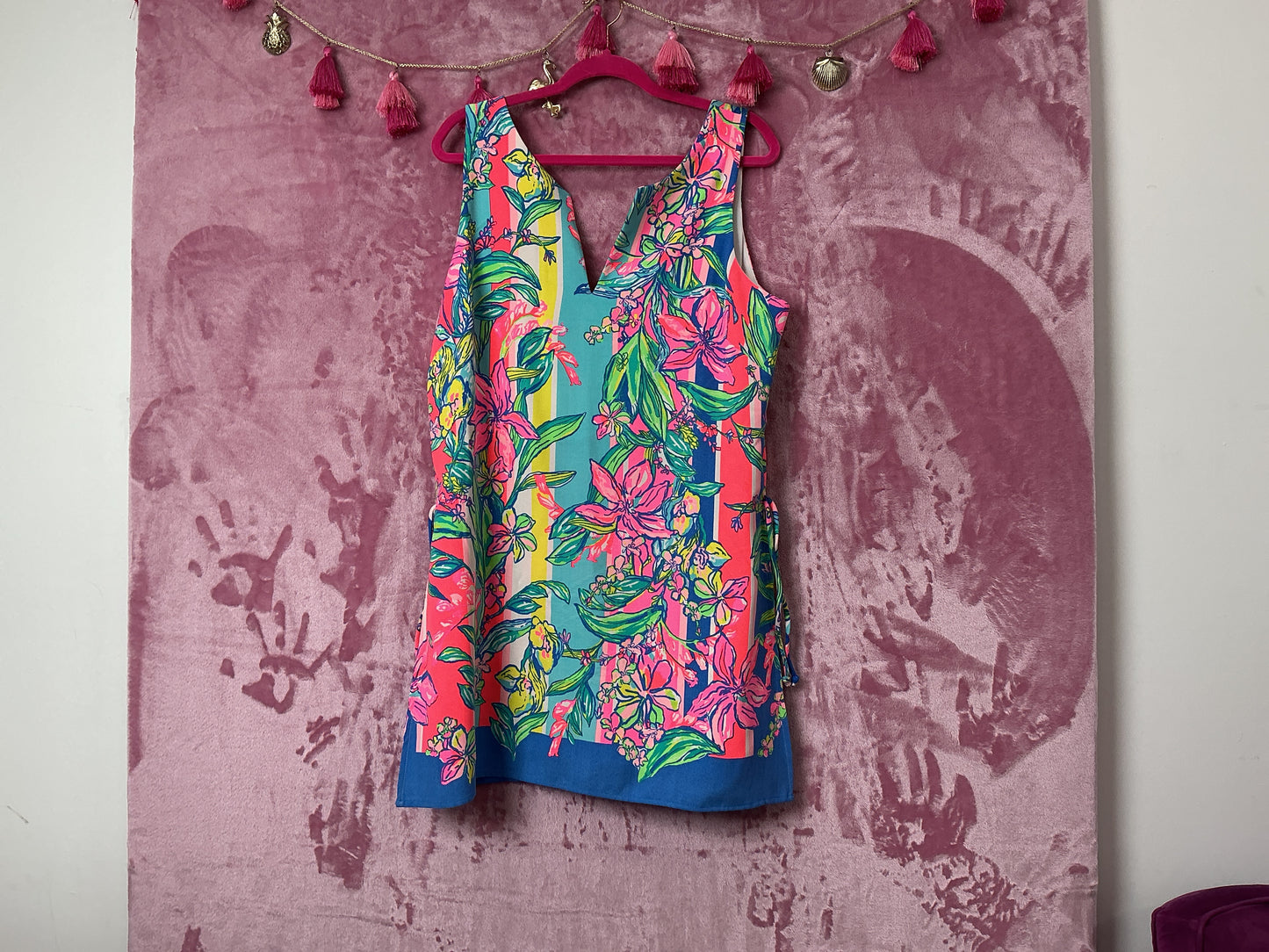 Lilly Pulitzer NWT Donna Romper Easy Tiger Engineered (HARD TO FIND) - Size 14