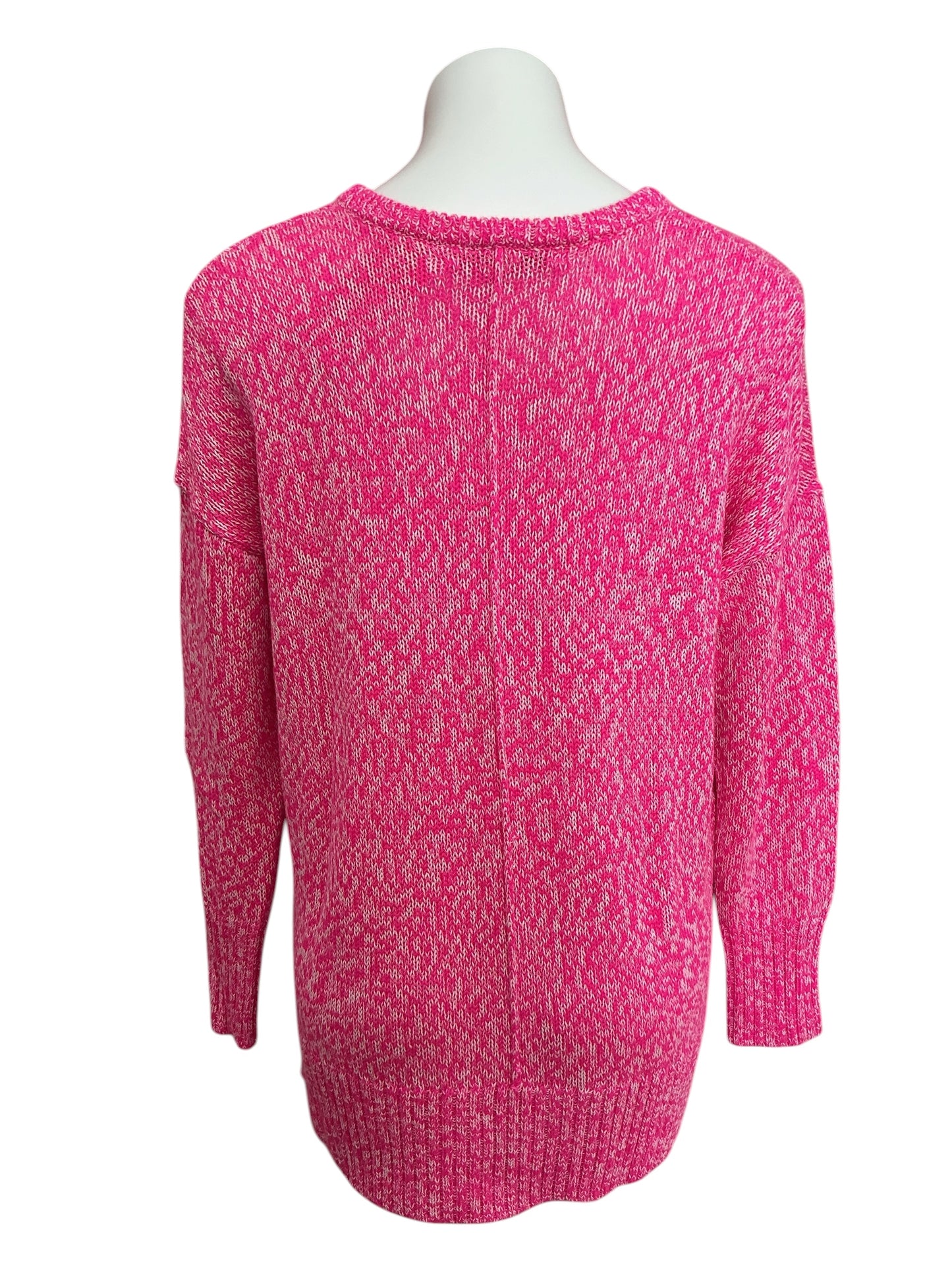 Lilly Pulitzer Bedford Sweater Passion Fruit Pink Marl - Size M