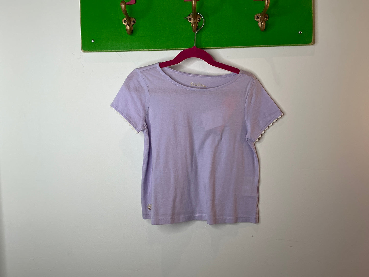 Lilly Pulitzer NWT Jessica Top Light Lilac - Size 6