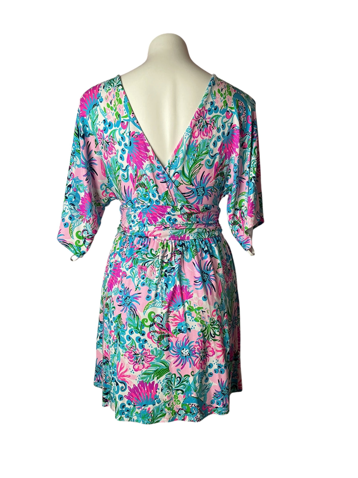 Lilly Pulitzer Parigi Skort Romper Ocean Jewel - Size S