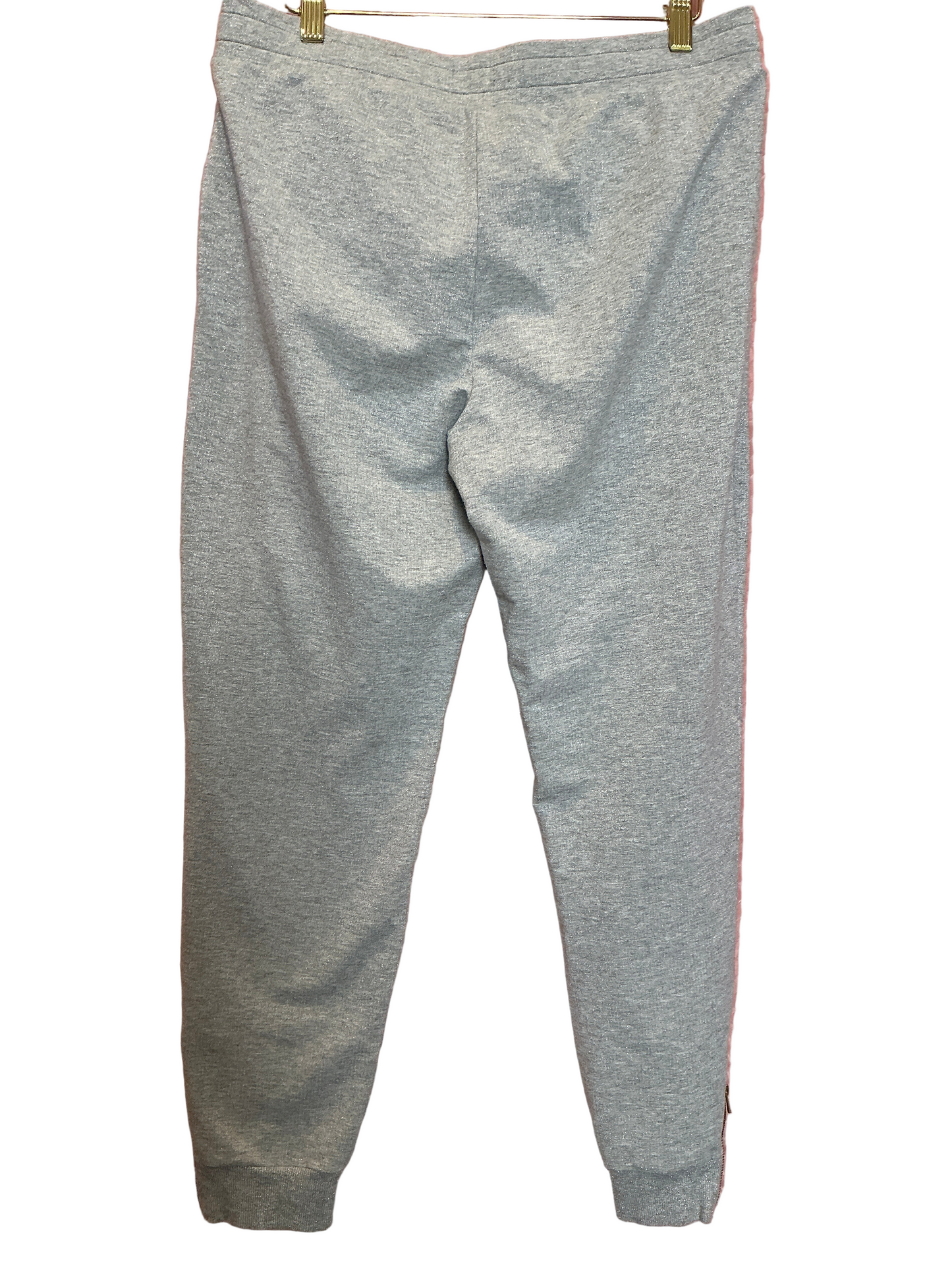Lilly Pulitzer Evia Shimmer Terry Seaide Gray jogger - Size M