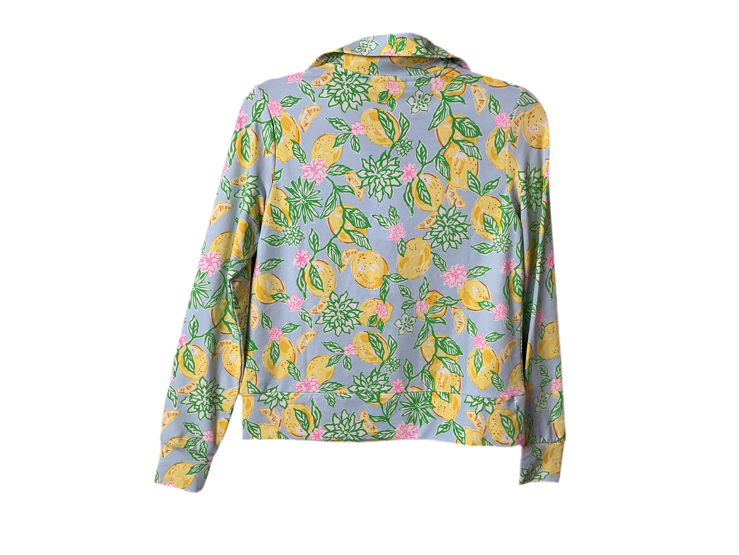 Lilly Pulitzer NWT - Eleni UPF 50+ Pullover - Bluette Make Lemonade - Size XXS