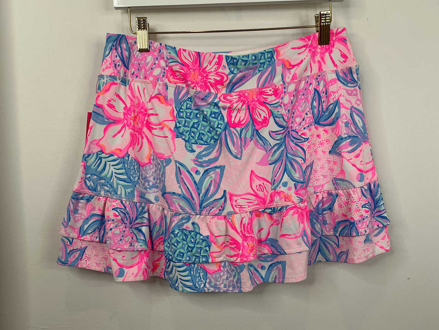 Lilly Pulitzer NWT Fern Skort UPF 50+ Pink Isle Snappy Turtle - Size M