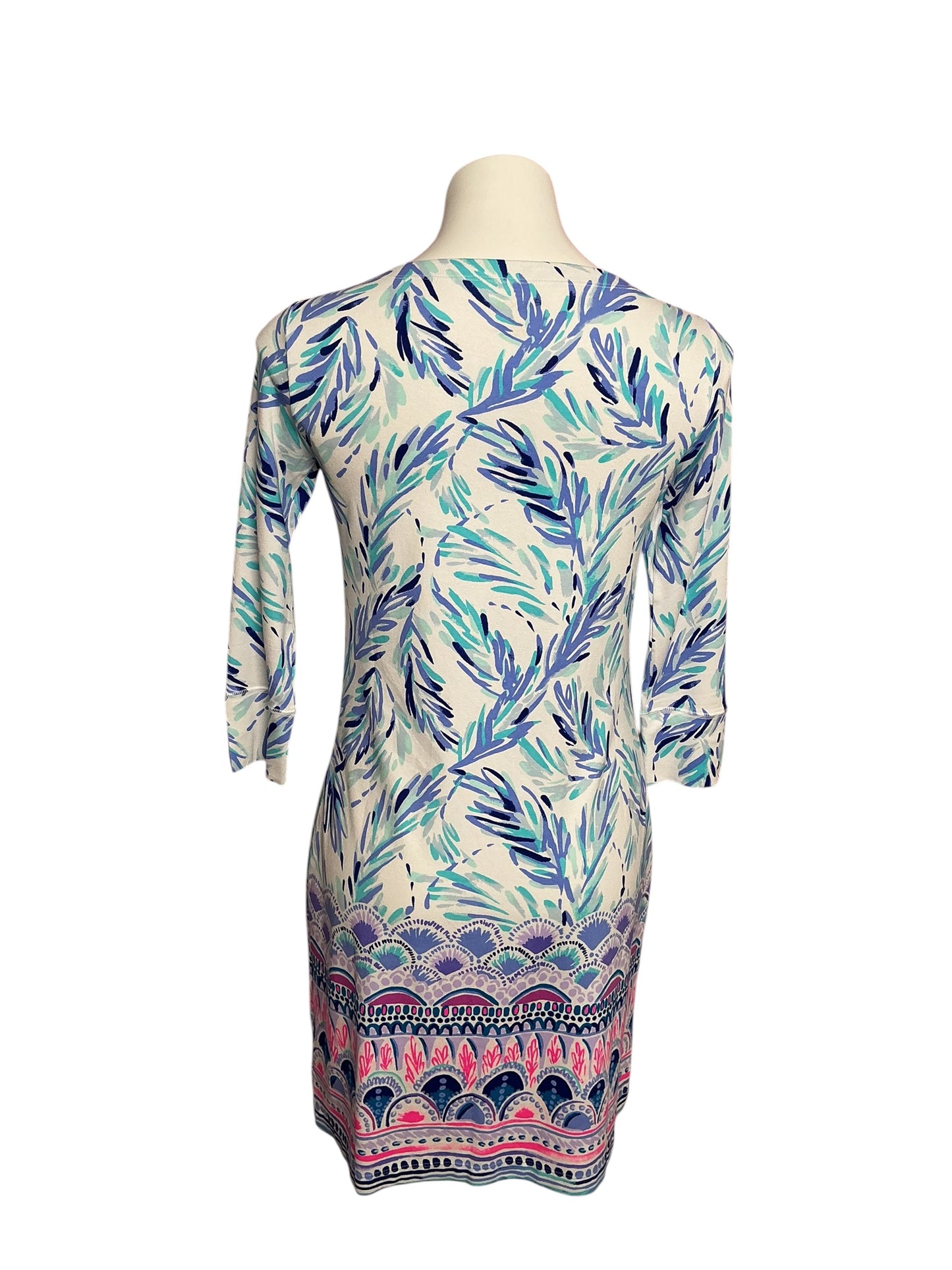 Lilly Pulitzer NWT UPF 50+ Sophie Dress Resort White Flock Together Engineered Sophie - Size S