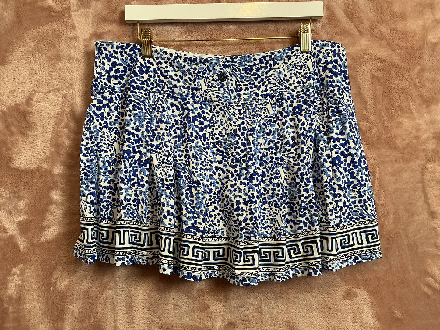 Lilly Pulitzer NWT Annora Skort UPF 50+ Resort White Twisted Up Engineered - Size XL