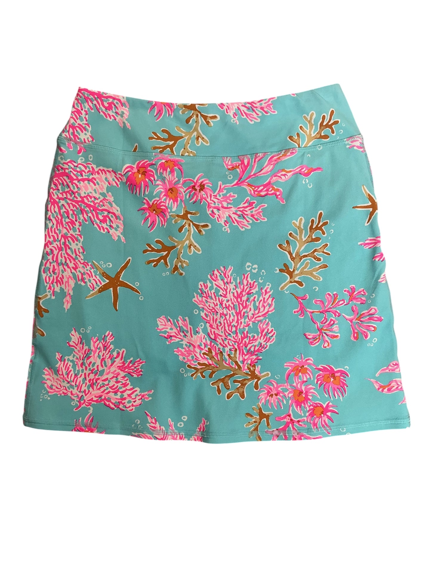 Lilly Pulitzer NWT Maryana Skort UPF 50+ Multi Royal Coral - Size S
