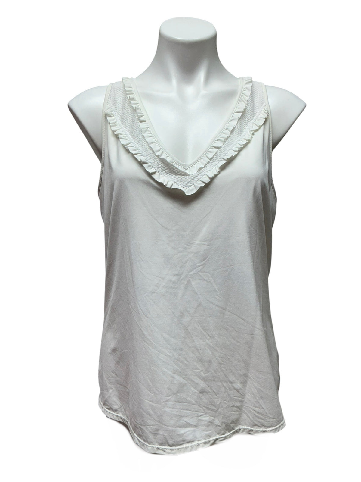 Lilly Pulitzer Luxletic Ruah Bra Tank Top Resort White - Size XL