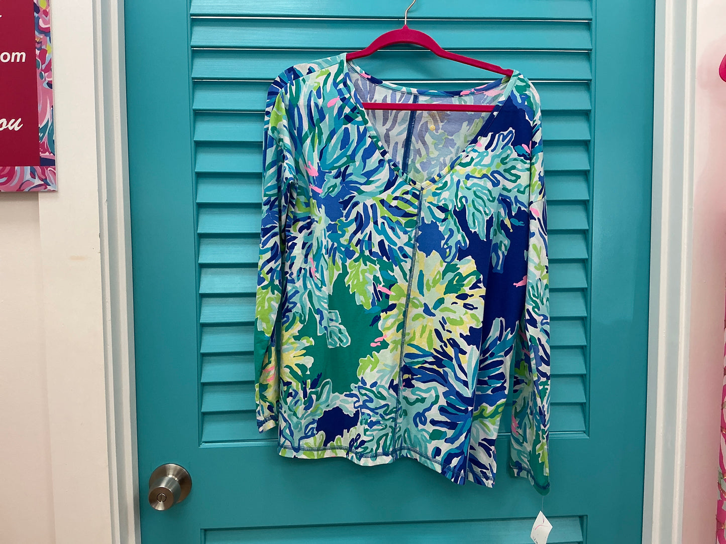 Lilly Pulitzer Long Sleeve Top - Size S