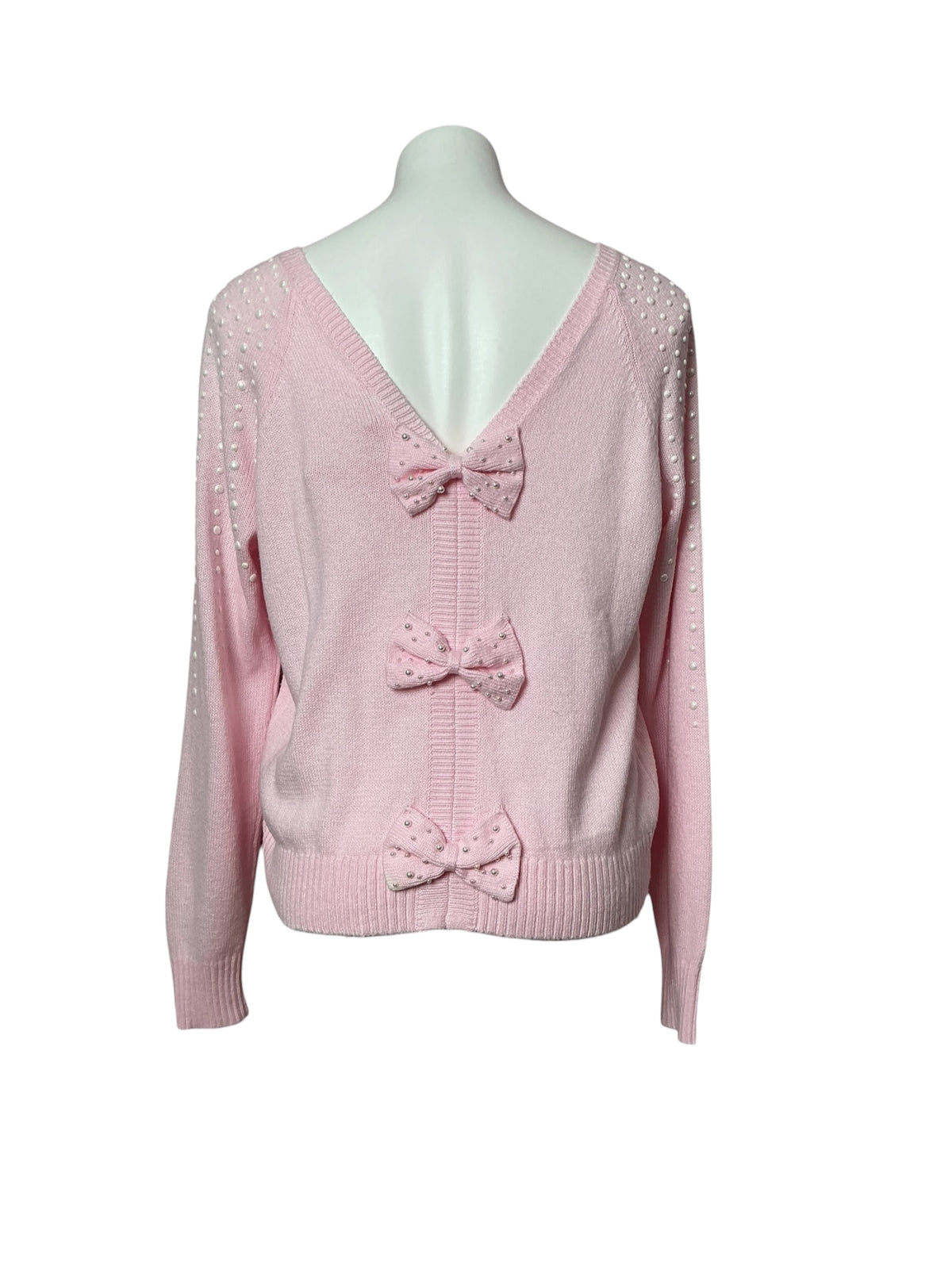 Lilly Pulitzer Lovelia Sweater Misty Pink - Size L