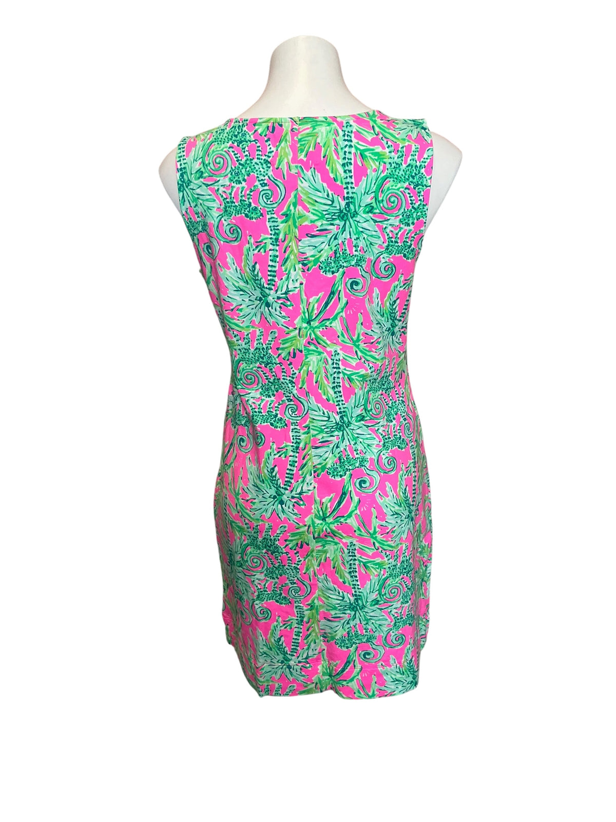 Lilly Pulitzer NWT Harper Shift Dress Prosecco Pink Hangin Around - Size M