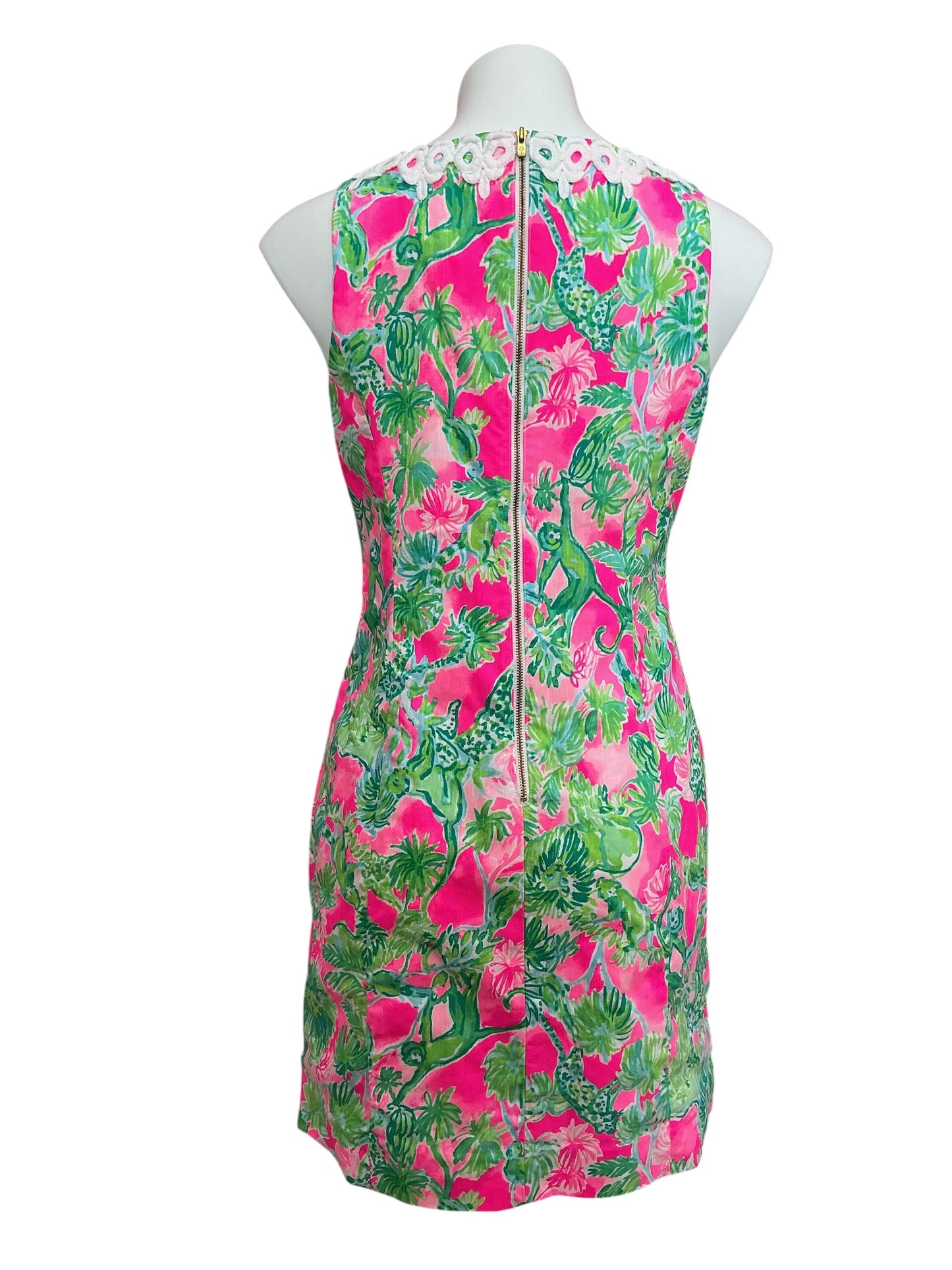 Lilly Pulitzer Gabby Shift Dress Raz Berry Catty Shack - Size 6