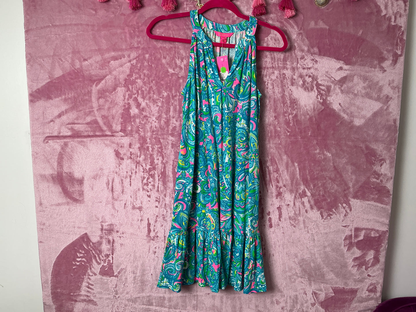 Lilly Pulitzer Dress NWT - Danberry Dress - Seabreeze Blue - Hey Gull Friend - Size XXS