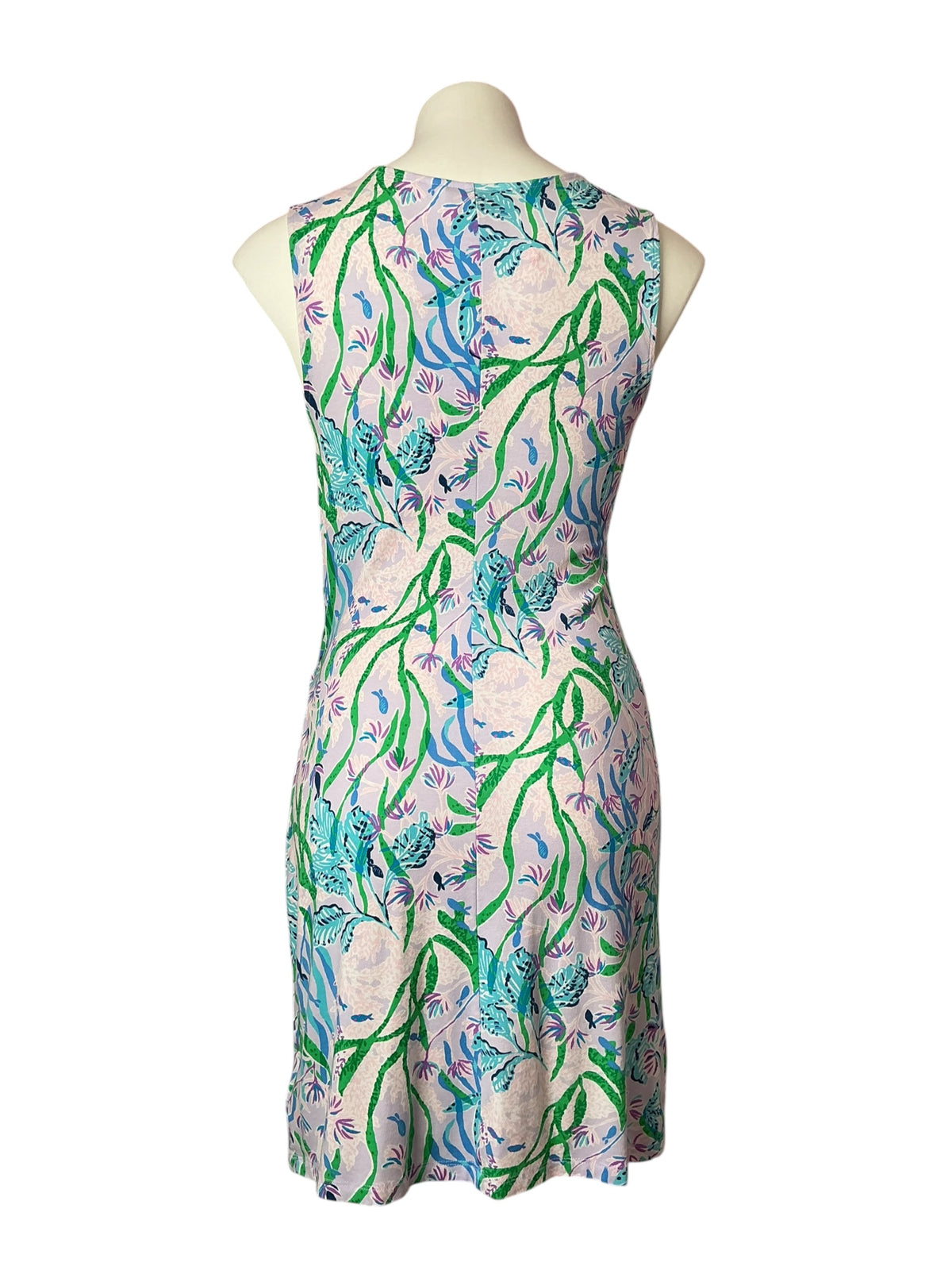 Lilly Pulitzer Bryson Sleeveless Dress Multi Seacret Escape - Size S