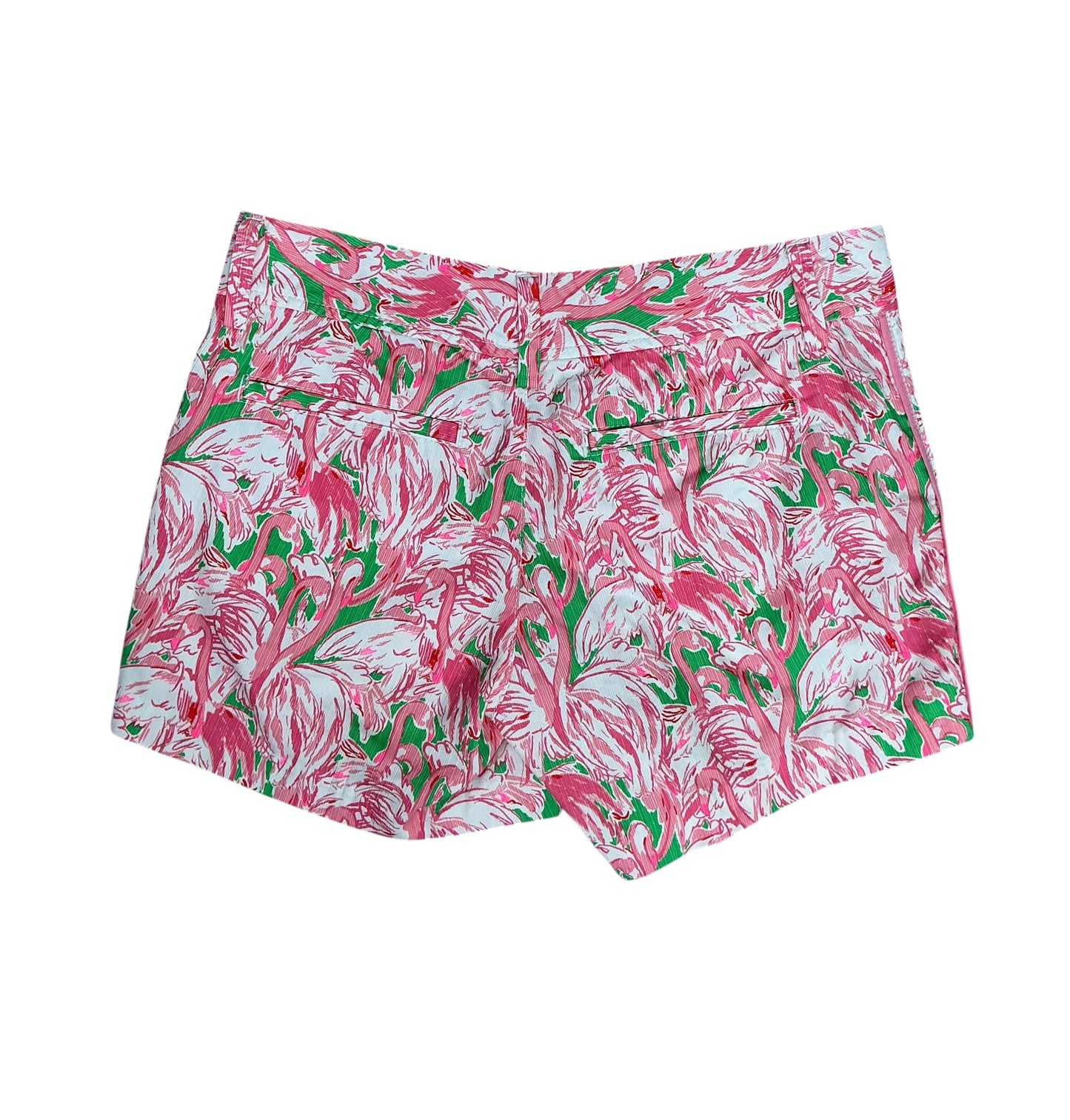 Lilly Pulitzer- Callahan Short Pink Prep Green Colony Size 0