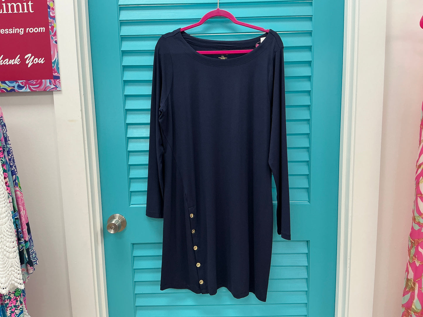 Lilly Pulitzer NWT Maddox UPF 50 + Dress True Navy