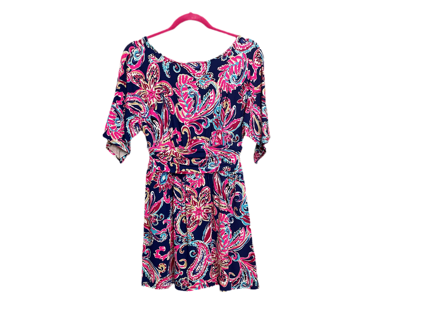 Lilly Pulitzer NWT, Parigi Boat Neck Romper , Multi Size XS