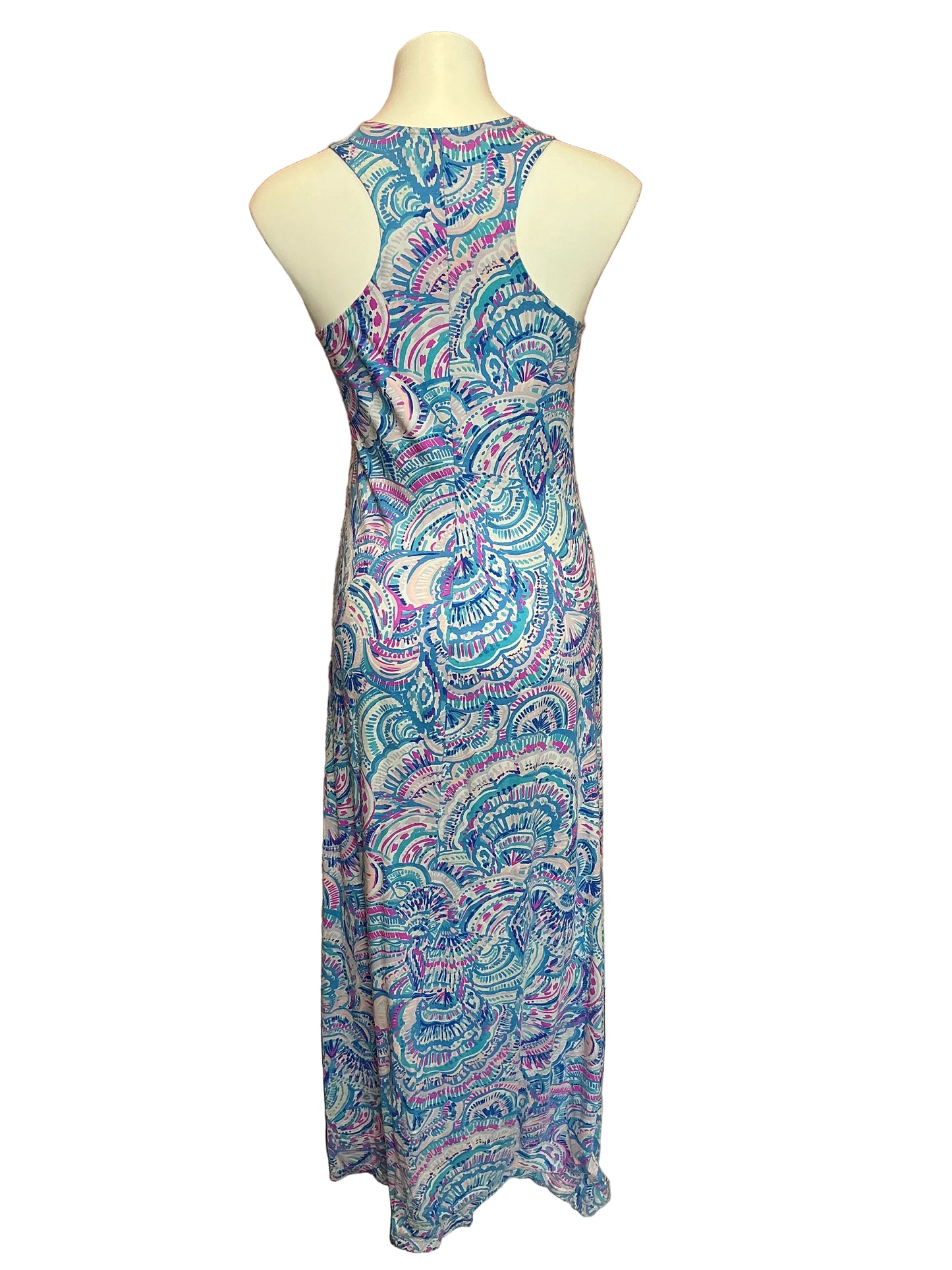 Lilly Pulitzer Treena Maxi Dress Happy As a Clam - Size S