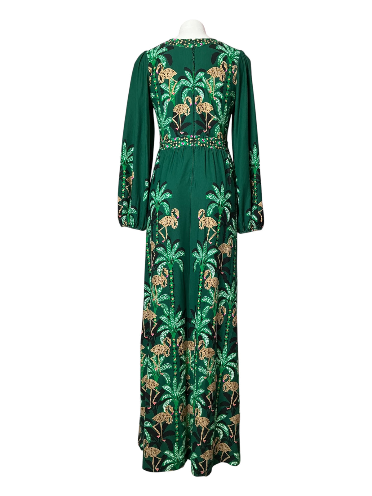 Lilly Pulitzer Wexlee Long sleeve Maxi Dress Evergreen Stir It Up - Size 4