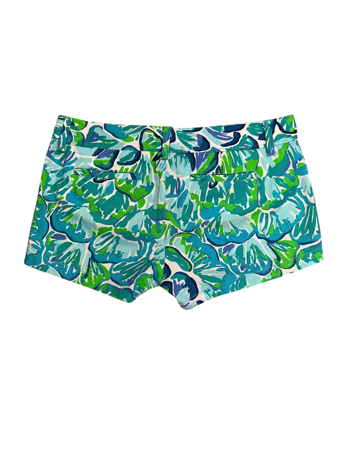 Lilly Pulitzer The Walsh Shorts Agate Green Lazy River - Size 10