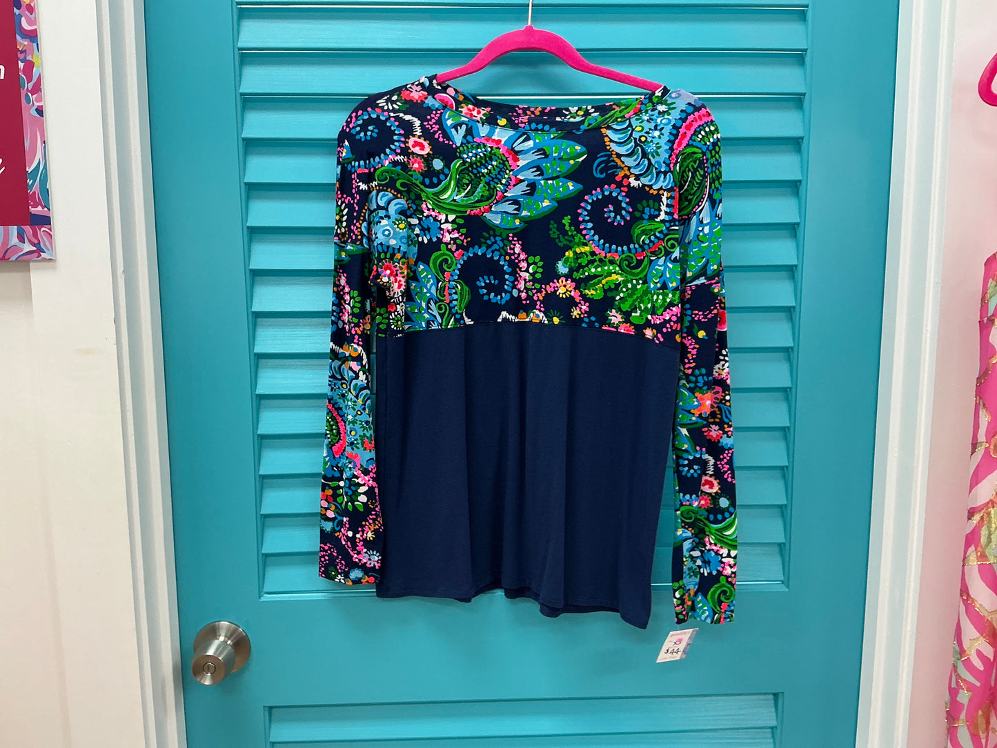 Lilly Pulitzer Long Sleeve Top - Size XS