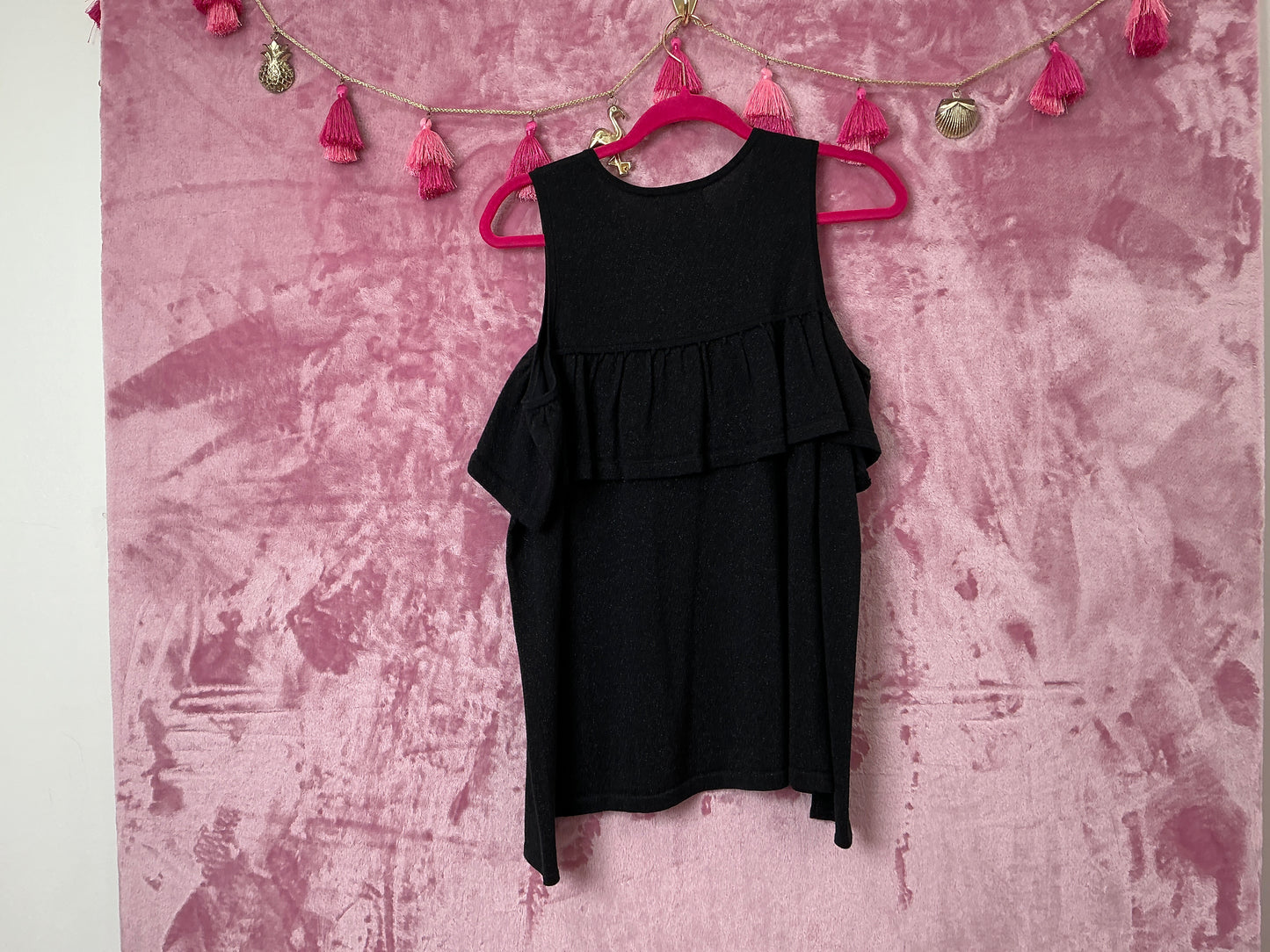 Lilly Pulitzer NWT Burke Sweater Onyx Metallic - Size S