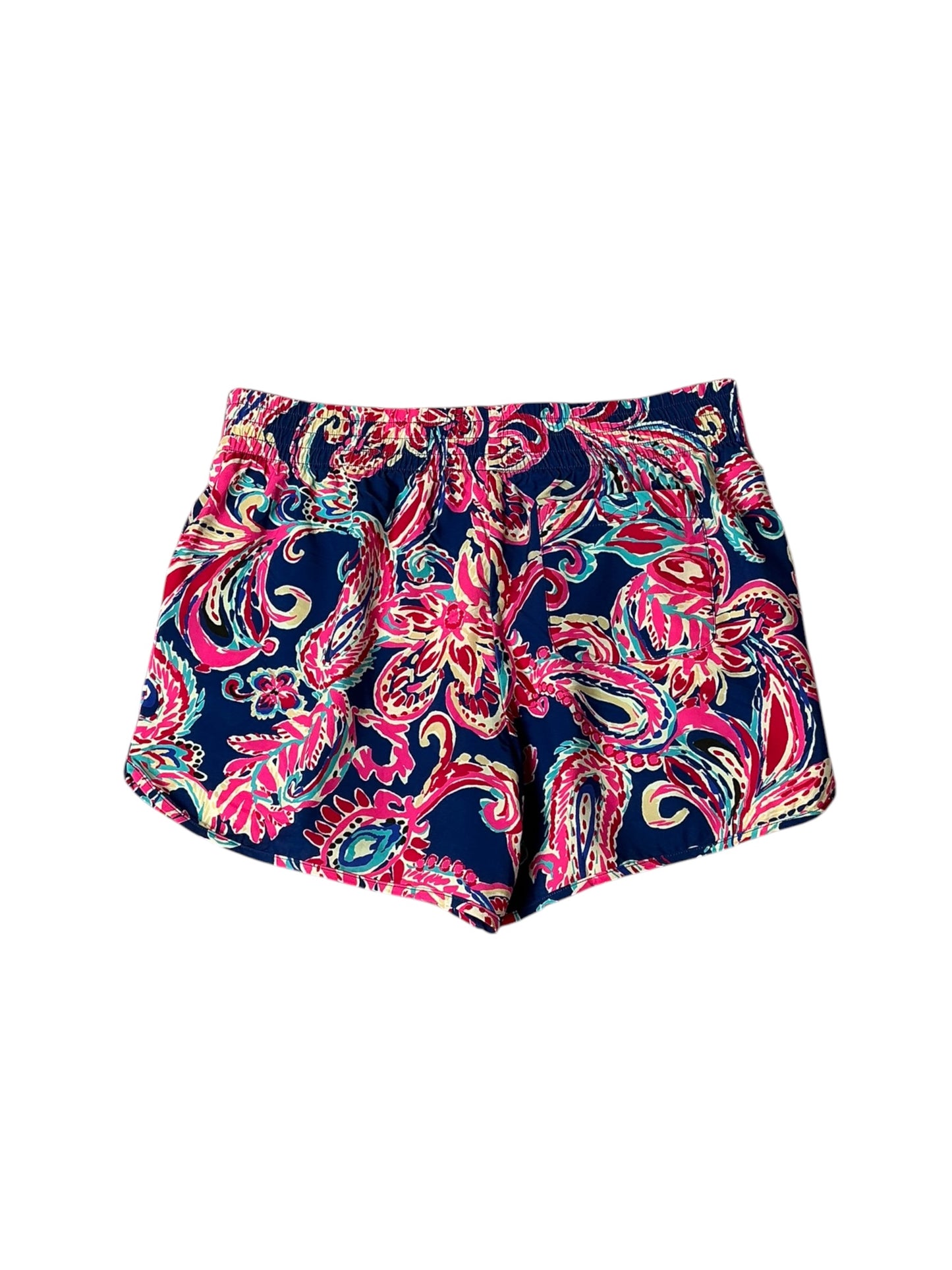 Lilly Pulitzer NWT Luxletic Backcourt Short UPF 50+ Multi Flitting Abiut - Size S