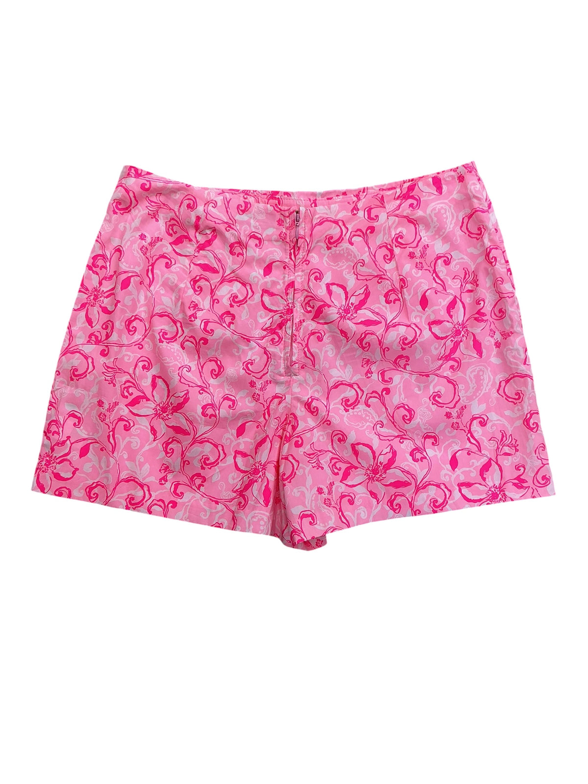 Lilly Pulitzer NWT Alicent Mini Skort Conch Shell Pink Flamingle Garden - Size 14